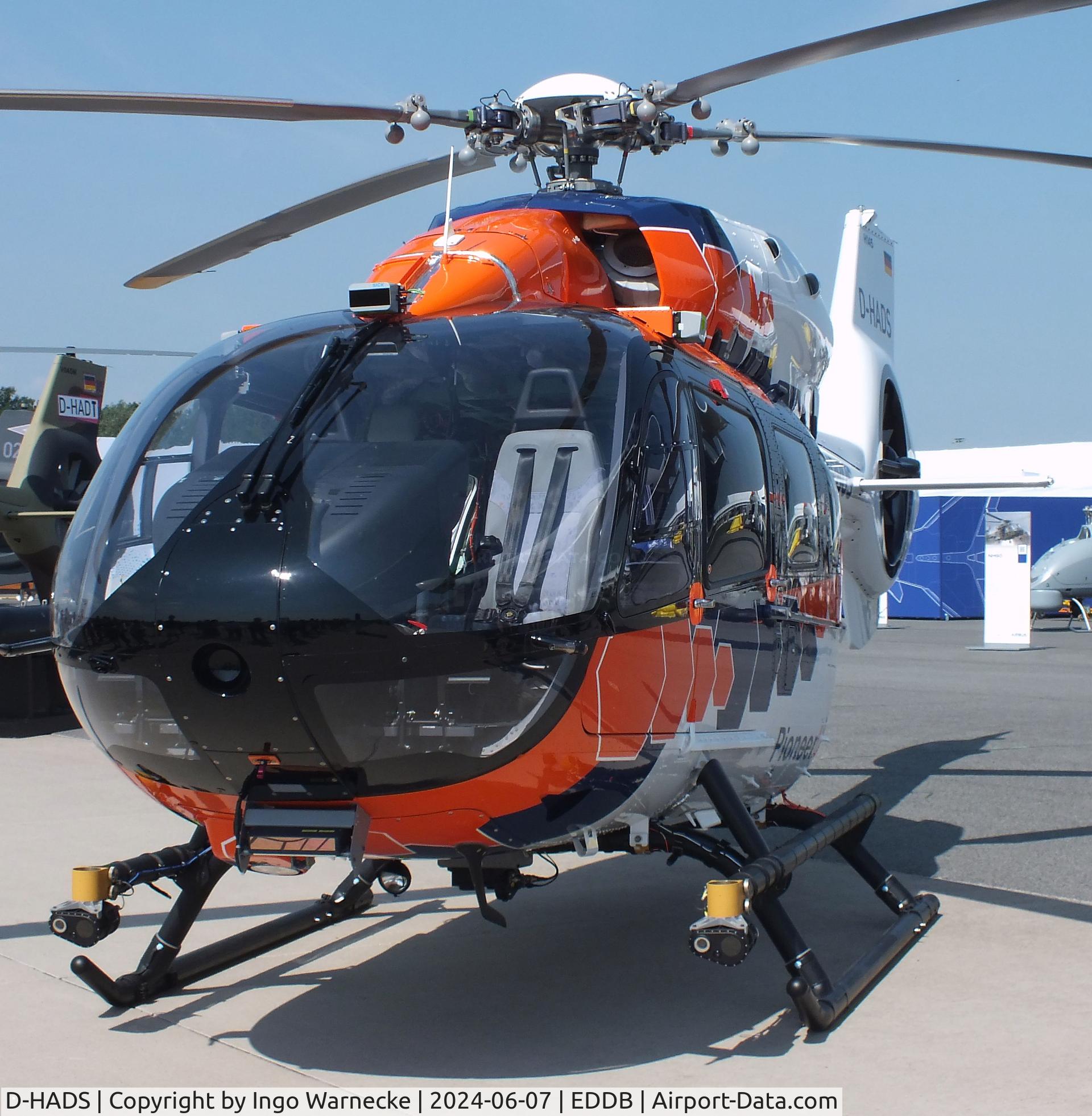 D-HADS, Airbus H-145T-2 C/N 20007, Airbus Helicopters H145 (EC145T2) at ILA 2024, Berlin