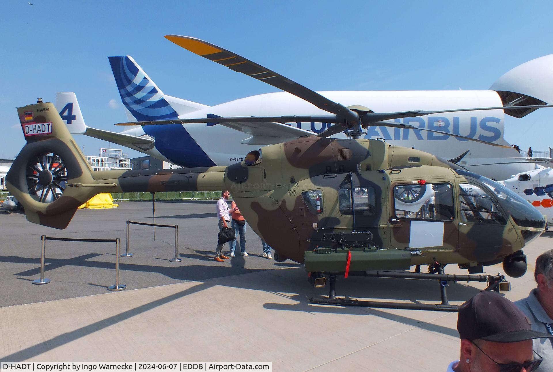 D-HADT, 2023 Airbus Helicopters H-145M C/N 21246, Airbus Helicopters H145M for the Serbian Air Force at ILA 2024, Berlin