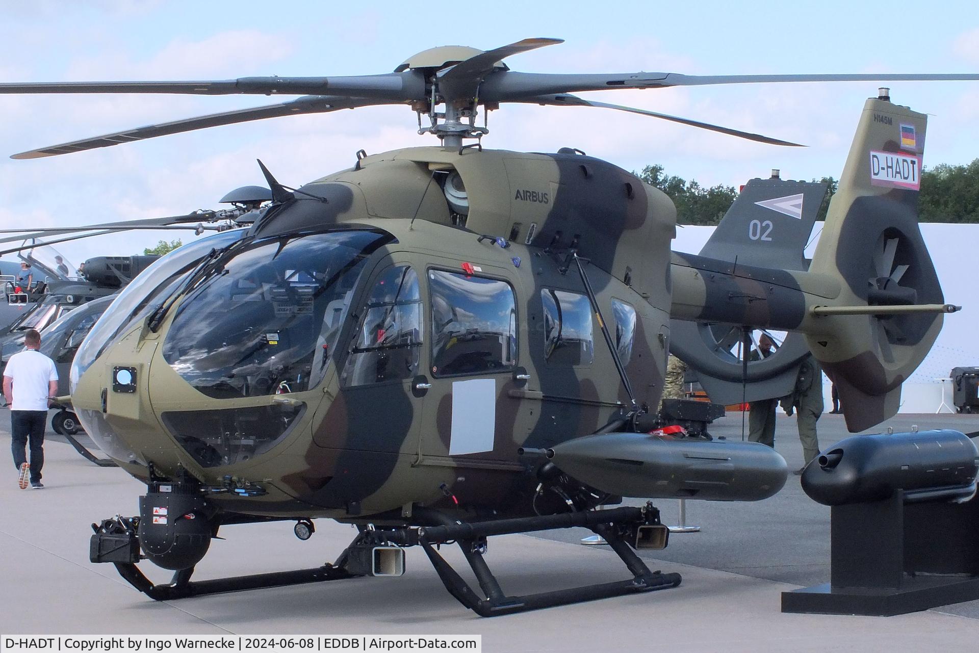 D-HADT, 2023 Airbus Helicopters H-145M C/N 21246, Airbus Helicopters H145M for the Serbian Air Force at ILA 2024, Berlin