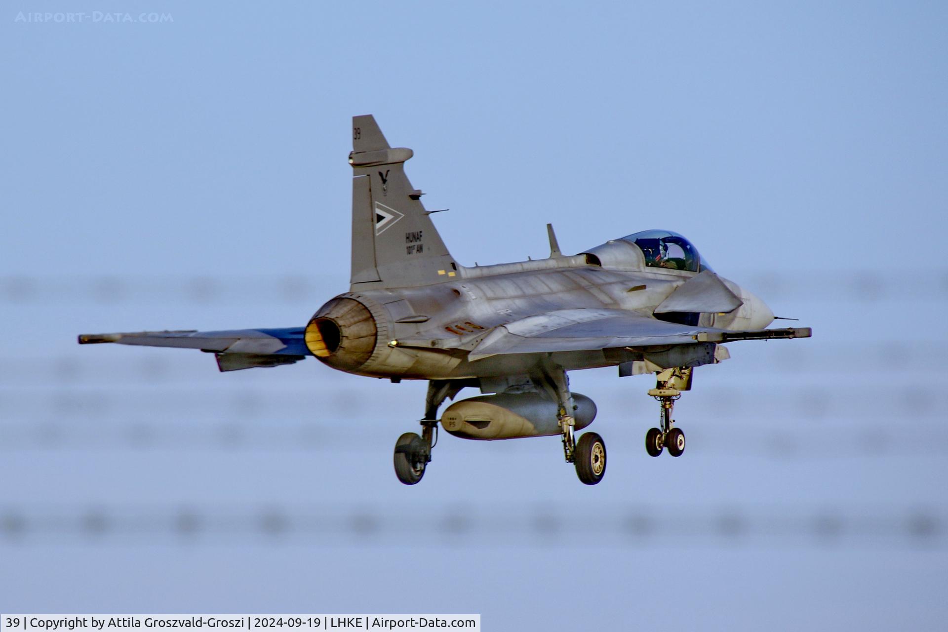 39, Saab JAS-39C Gripen C/N 39310, LHKE - Kecskemét Air Base, Hungary