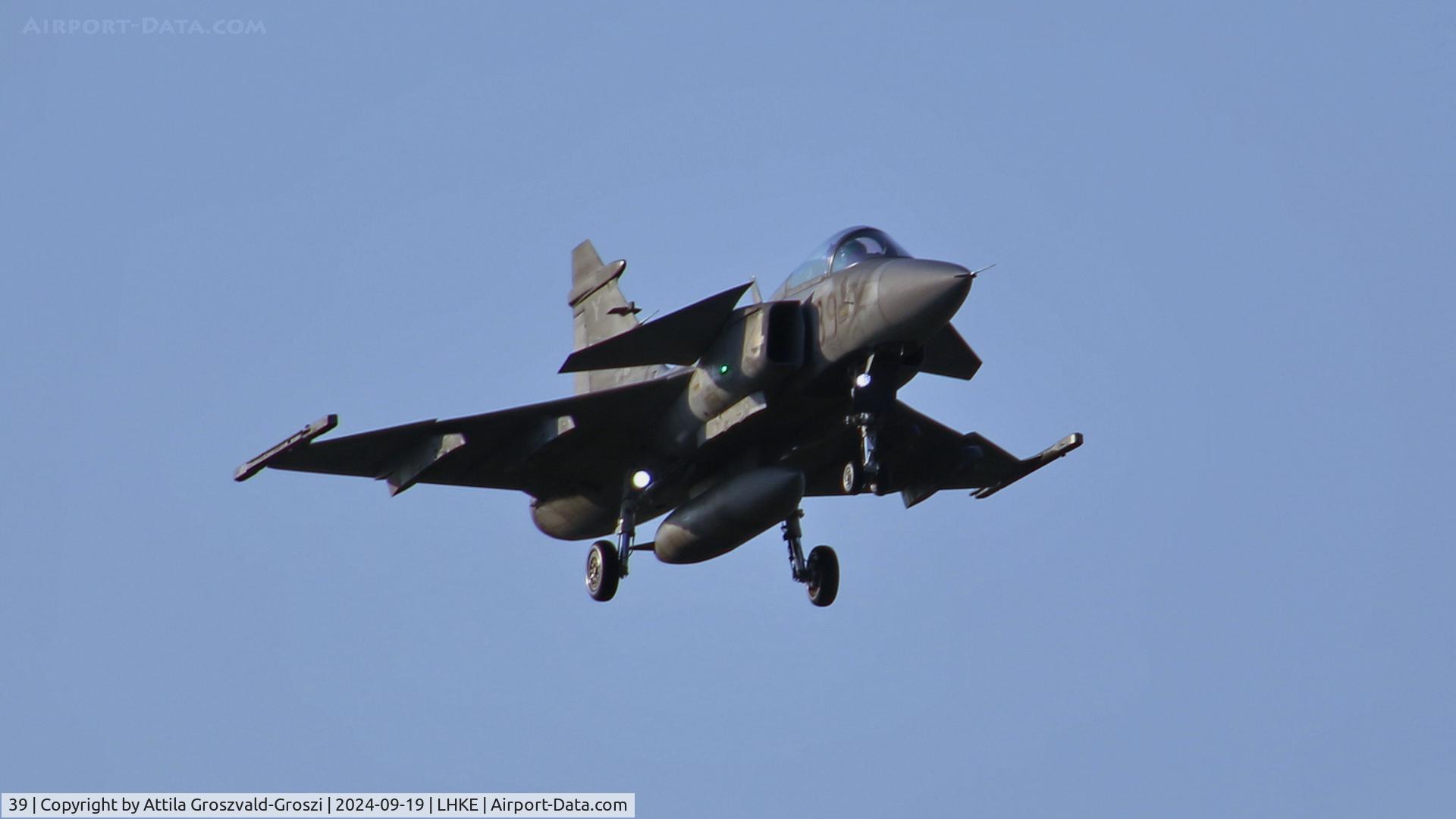 39, Saab JAS-39C Gripen C/N 39310, LHKE - Kecskemét Air Base, Hungary