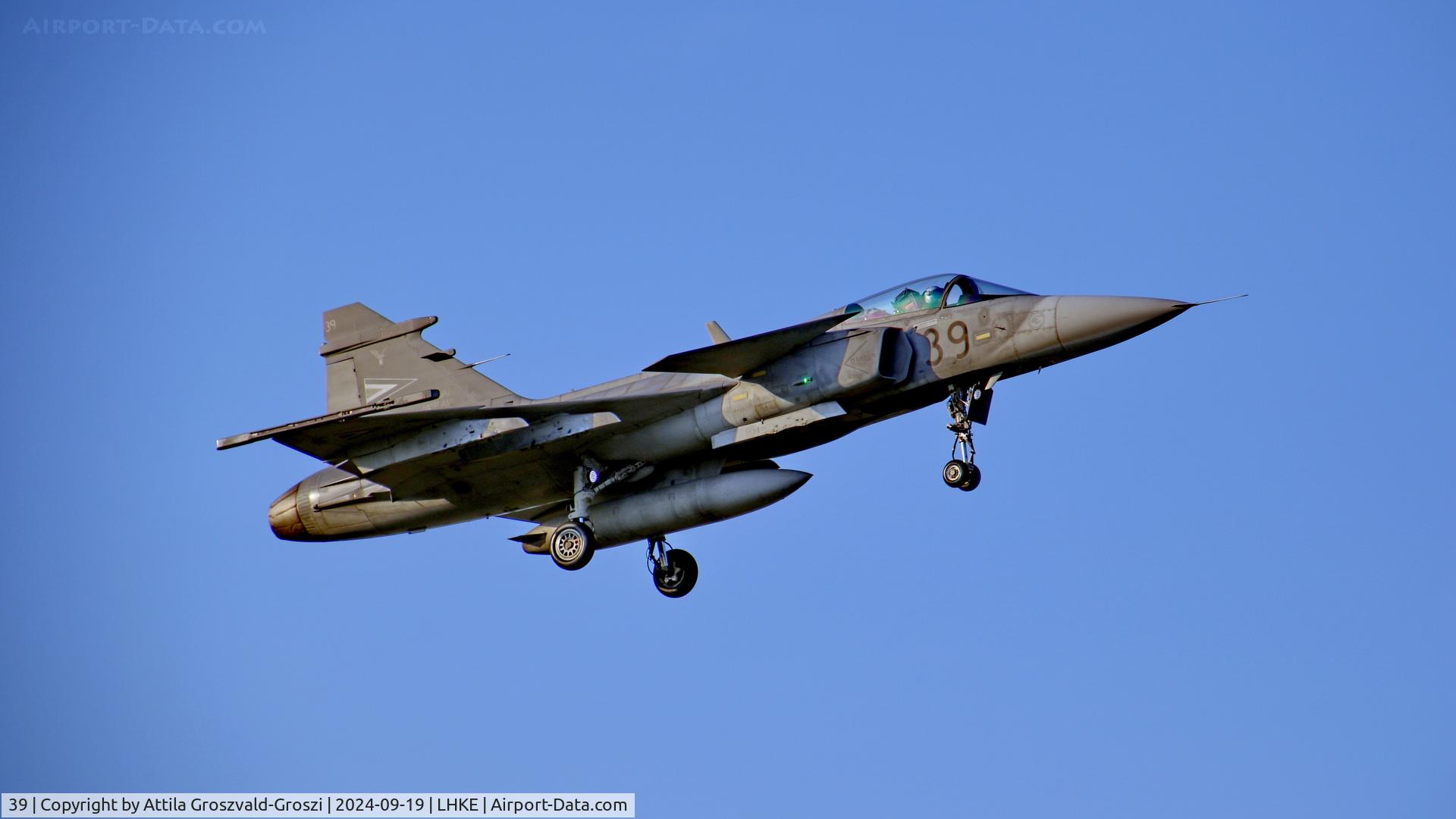 39, Saab JAS-39C Gripen C/N 39310, LHKE - Kecskemét Air Base, Hungary