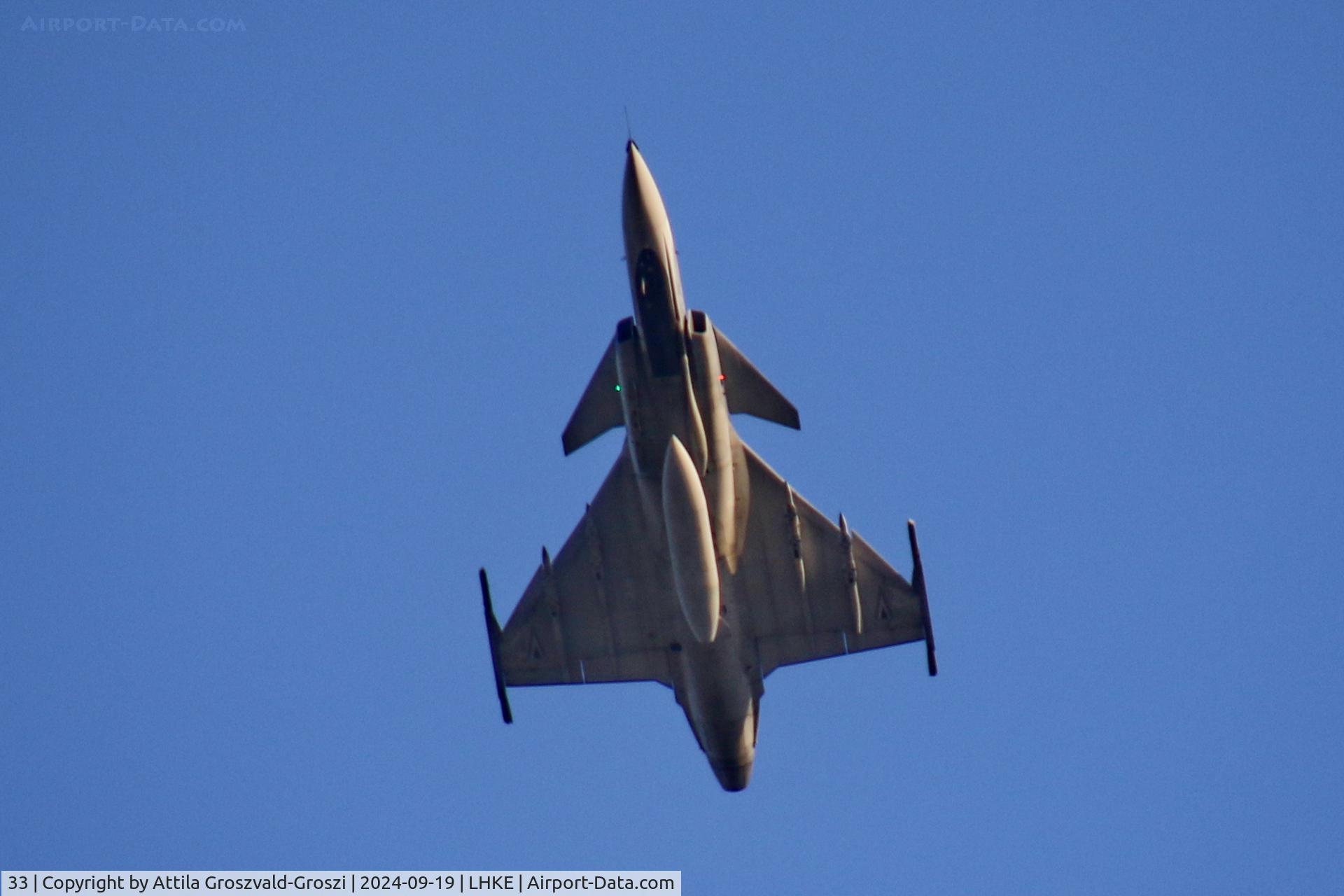 33, 2006 Saab JAS-39C Gripen C/N 39304, LHKE - Kecskemét Air Base, Hungary