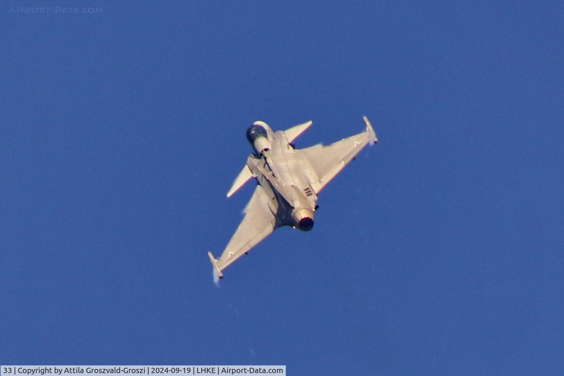 33, 2006 Saab JAS-39C Gripen C/N 39304, LHKE - Kecskemét Air Base, Hungary