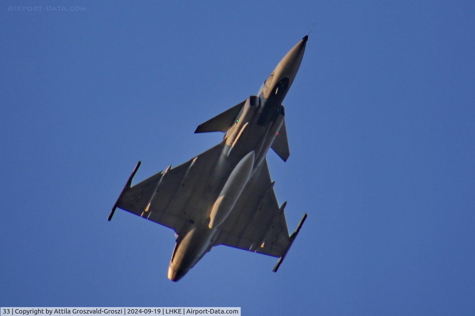 33, 2006 Saab JAS-39C Gripen C/N 39304, LHKE - Kecskemét Air Base, Hungary