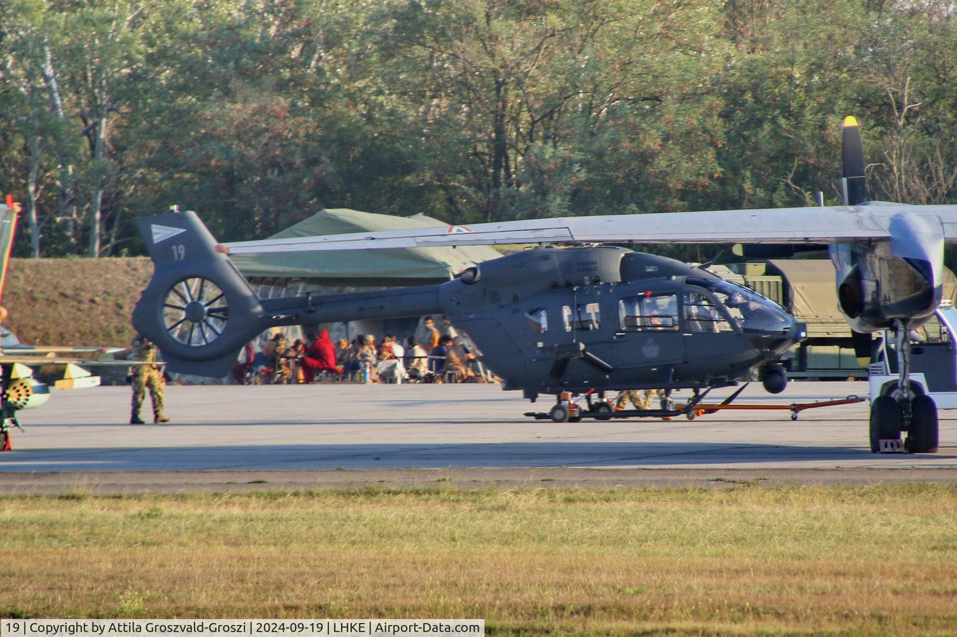 19, 2019 Airbus Helicopters BK-117D-2M C/N 20345, LHKE - Kecskemét Air Base, Hungary