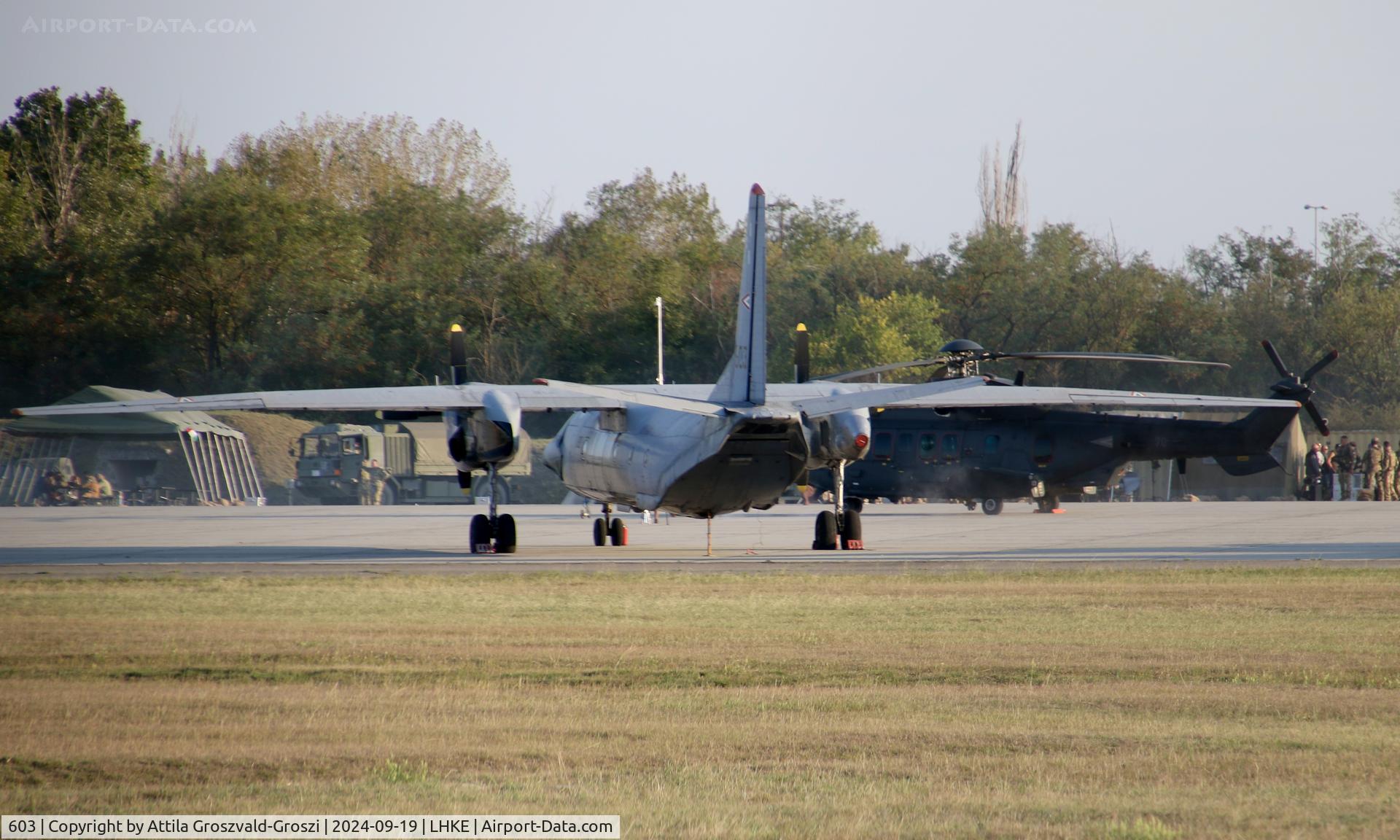 603, 1975 Antonov An-26 C/N 3603, LHKE - Kecskemét Air Base, Hungary