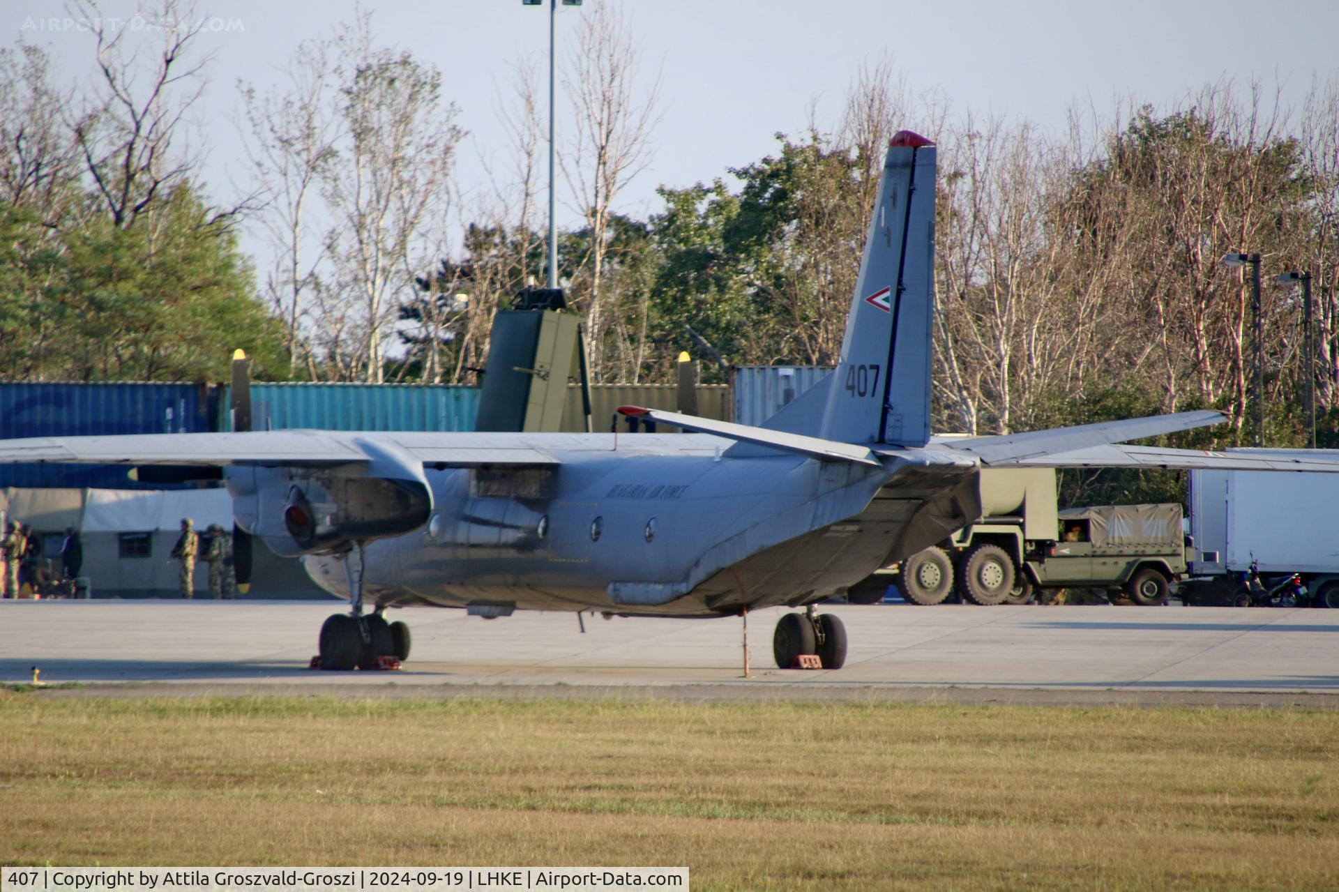 407, Antonov An-26 C/N 57303407, LHKE - Kecskemét Air Base, Hungary