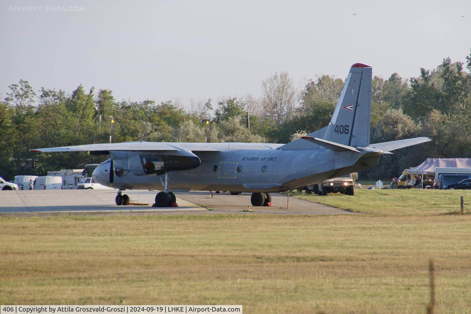406, 1975 Antonov An-26 C/N 3767, LHKE - Kecskemét Air Base, Hungary