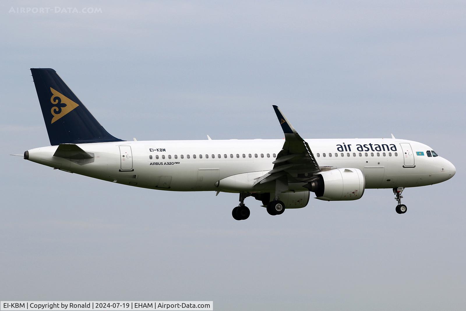 EI-KBM, 2020 Airbus A320-271N C/N 10005, at eham
