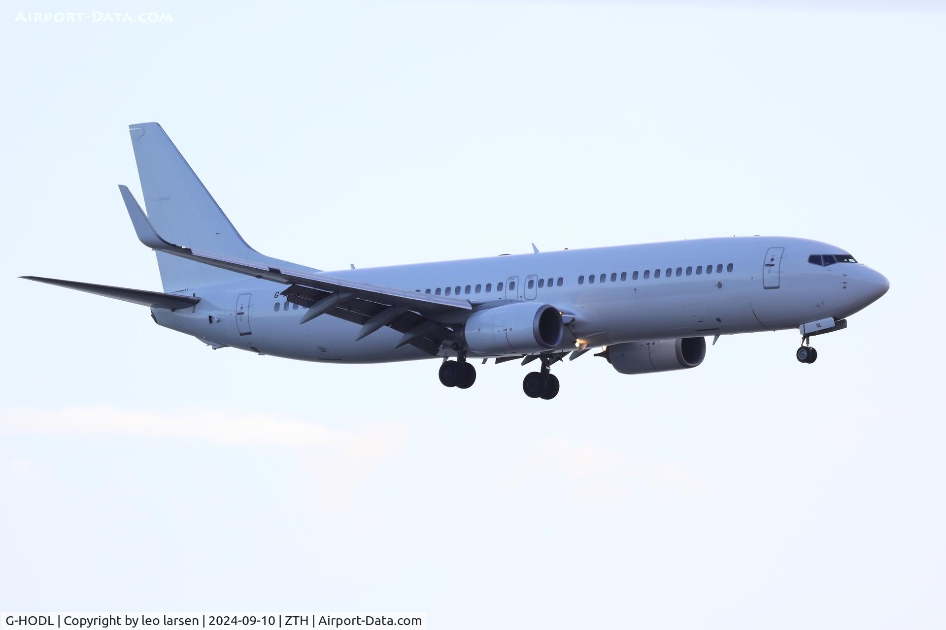 G-HODL, 2011 Boeing 737-82R C/N 38175, Zakynthos 10.9.2024