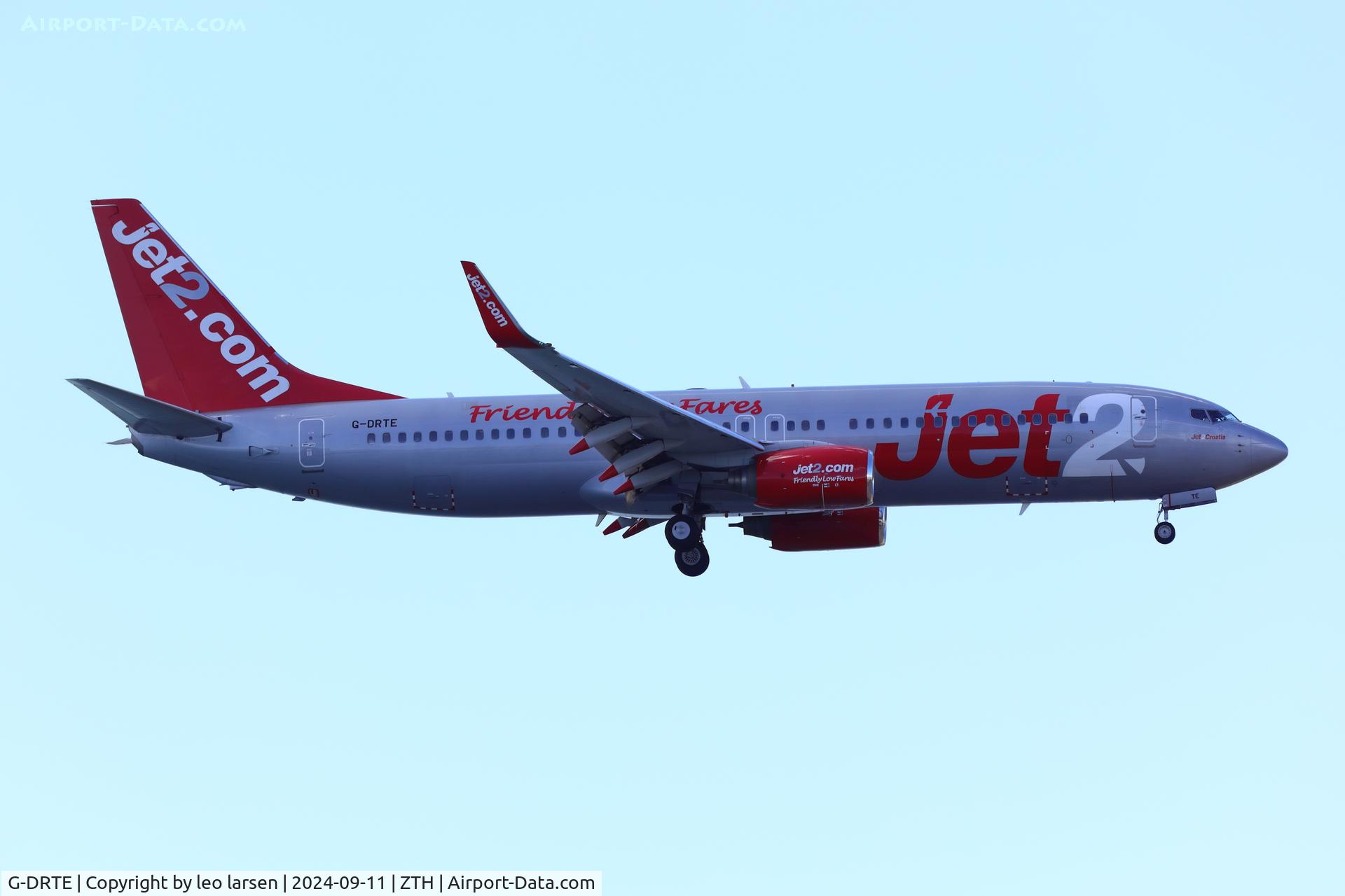 G-DRTE, 2000 Boeing 737-8K5 C/N 28228, Zakynthos 11.9.2024