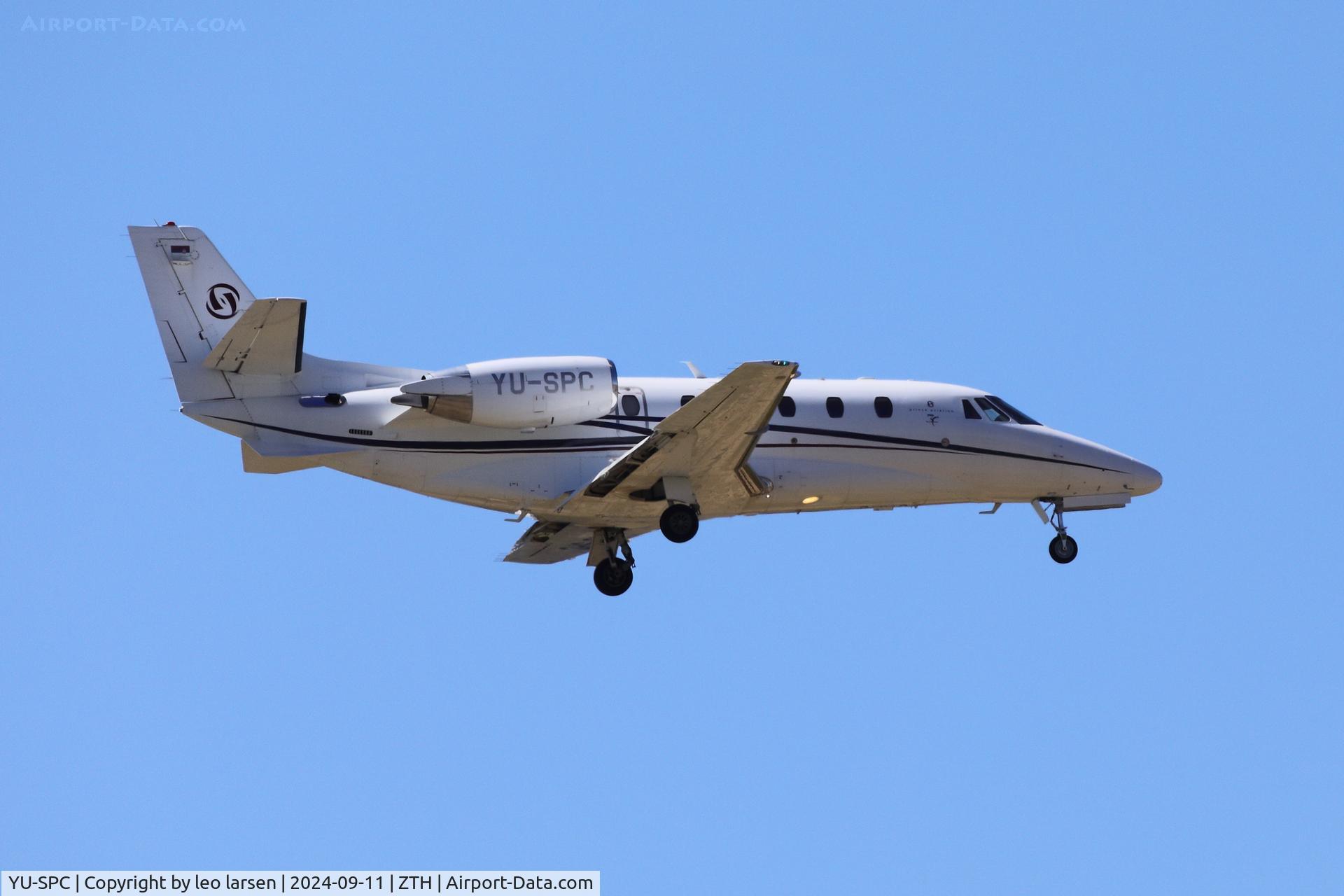 YU-SPC, 2013 Cessna 560XL Citation XLS+ C/N 560-6136, Zakynthos 11.9.2024