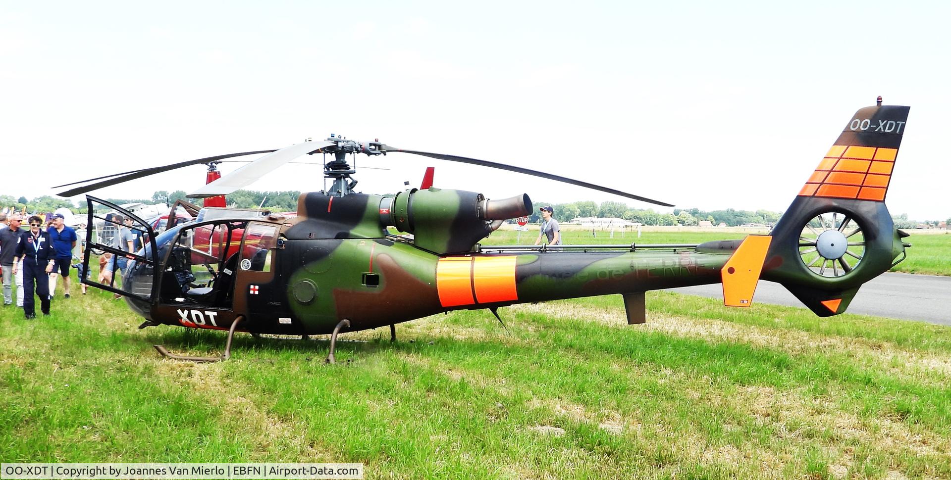 OO-XDT, 1984 Aèrospatiale SA-342M Gazelle C/N 2103, Koksijde