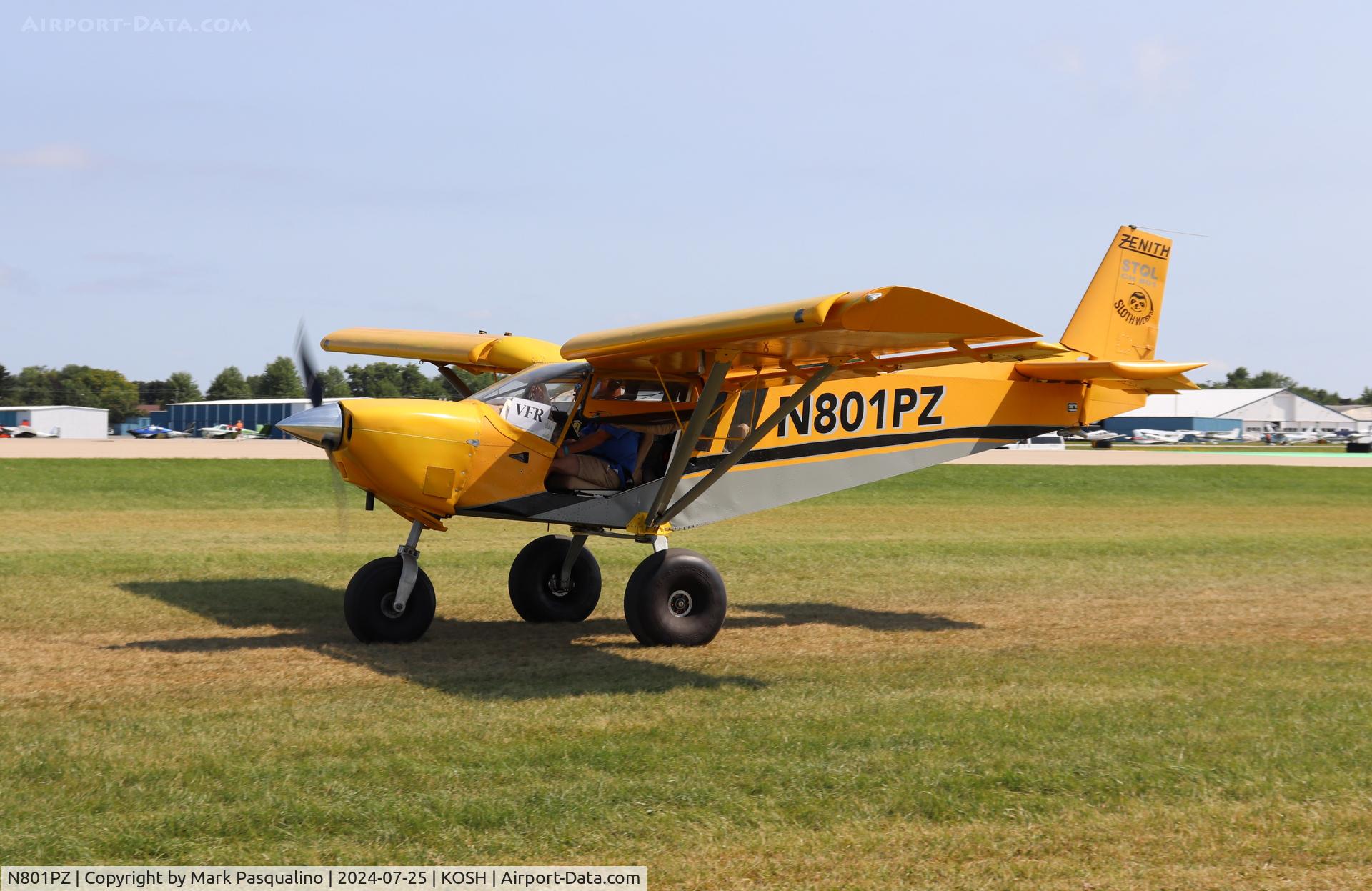 N801PZ, 2017 Zenith STOL CH-801 C/N 8-4758, Zenith STOL CH-801
