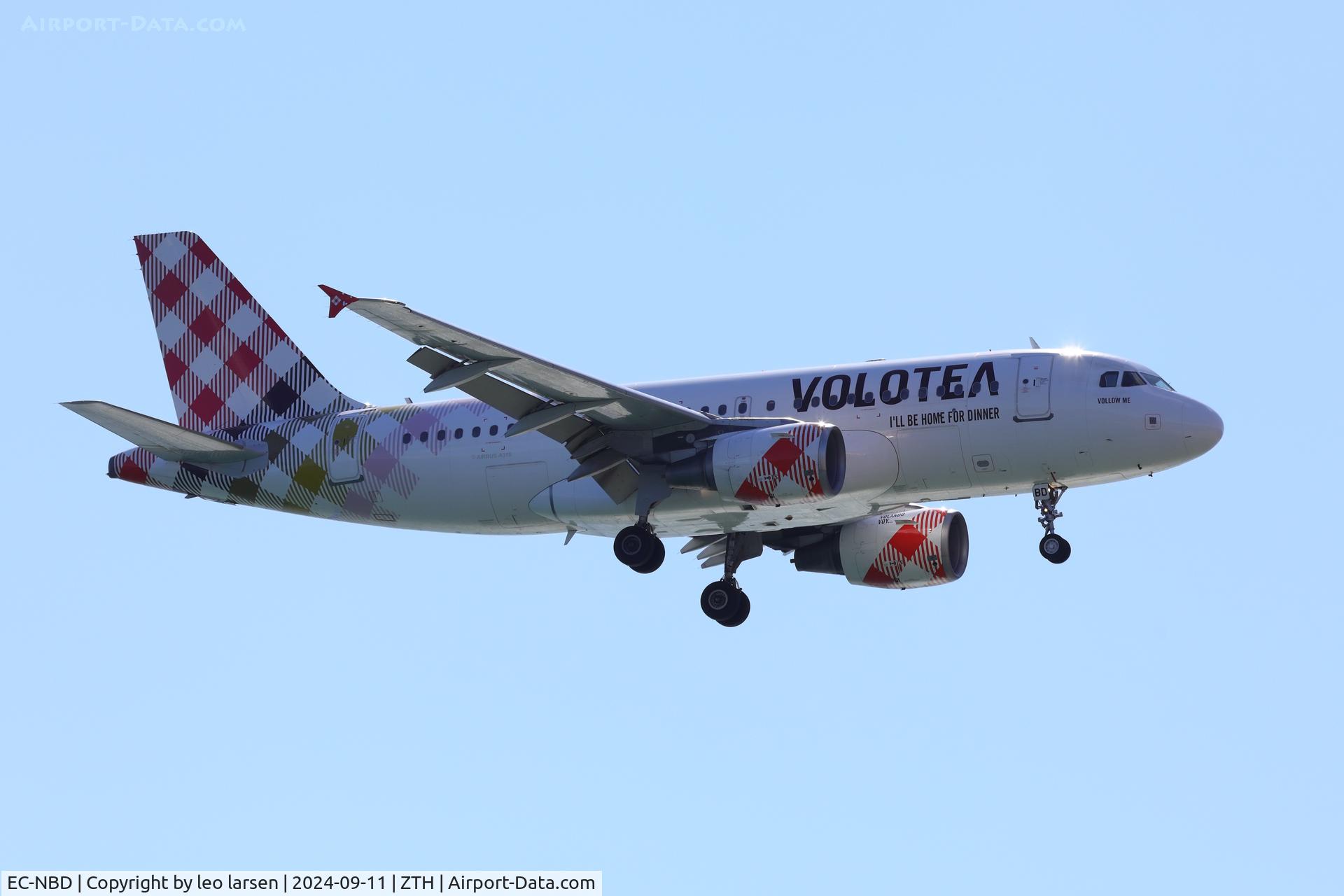 EC-NBD, 2003 Airbus A319-112 C/N 1901, Zakynthos 11.9.2024