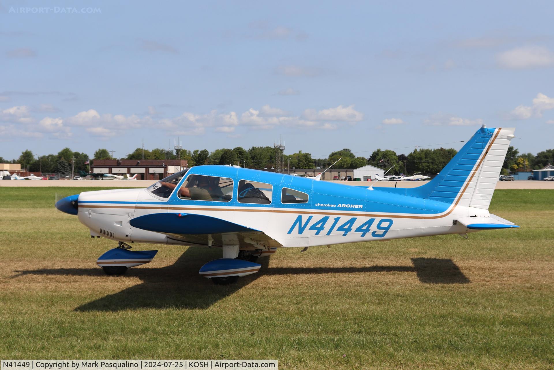 N41449, 1974 Piper PA-28-180 C/N 28-7405104, Piper PA-28-180