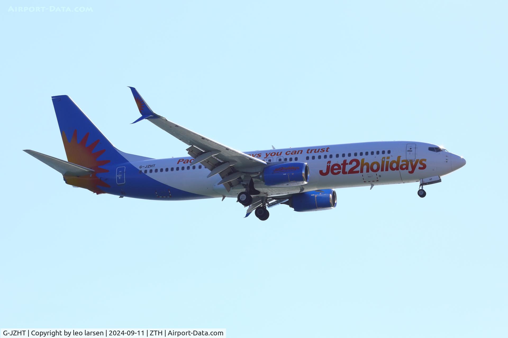 G-JZHT, 2017 Boeing 737-8MG C/N 63150, Zkynthos 11.9.2024