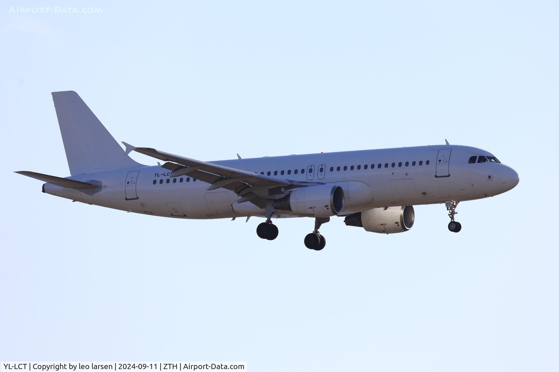 YL-LCT, 2004 Airbus A320-214 C/N 2233, Zakynthos 11.9.2024