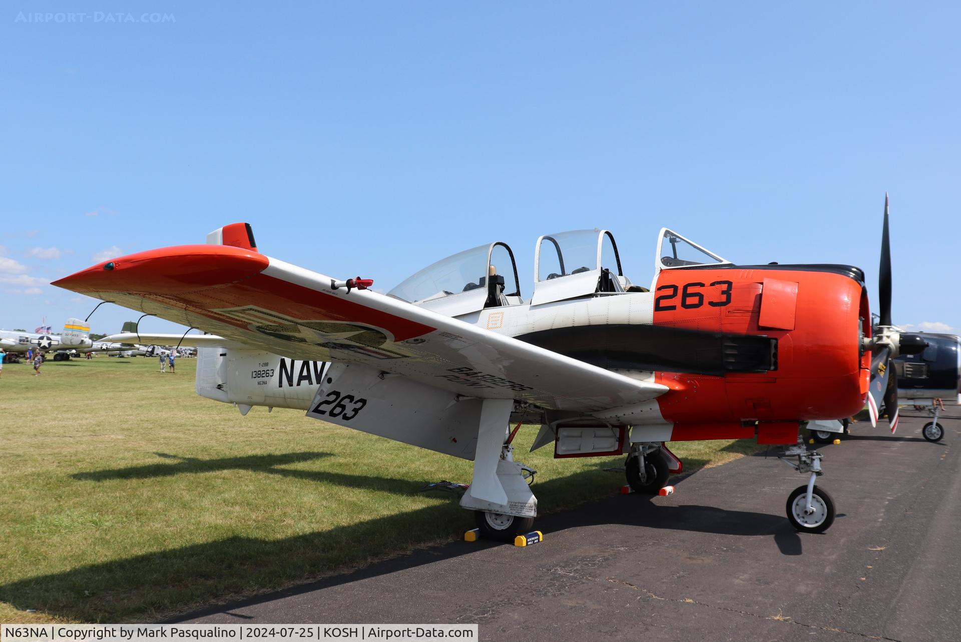 N63NA, 1955 North American T-28B C/N 138263, North American T-28B