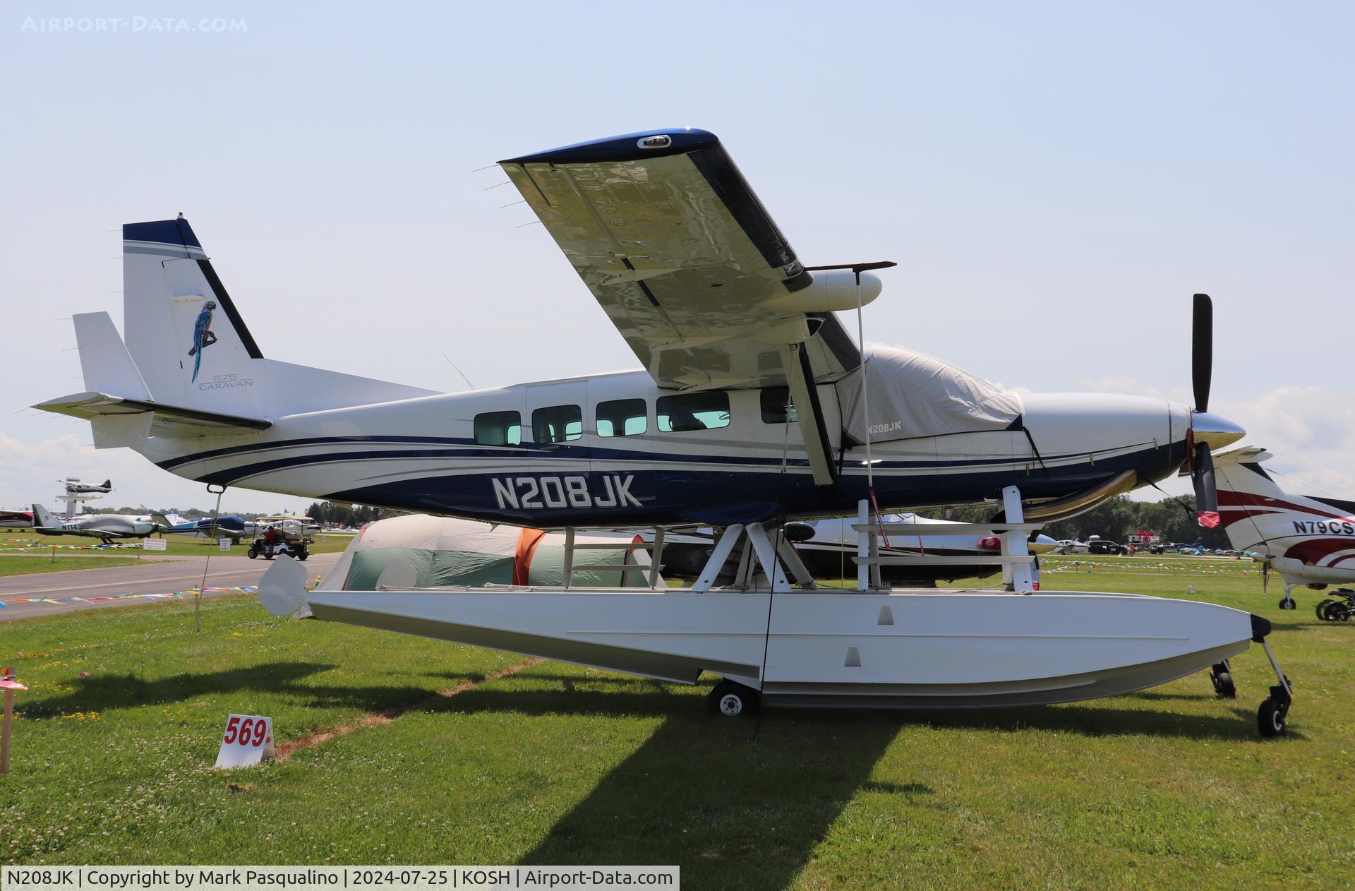 N208JK, 1998 Cessna 208 Caravan I C/N 20800281, Cessna 208