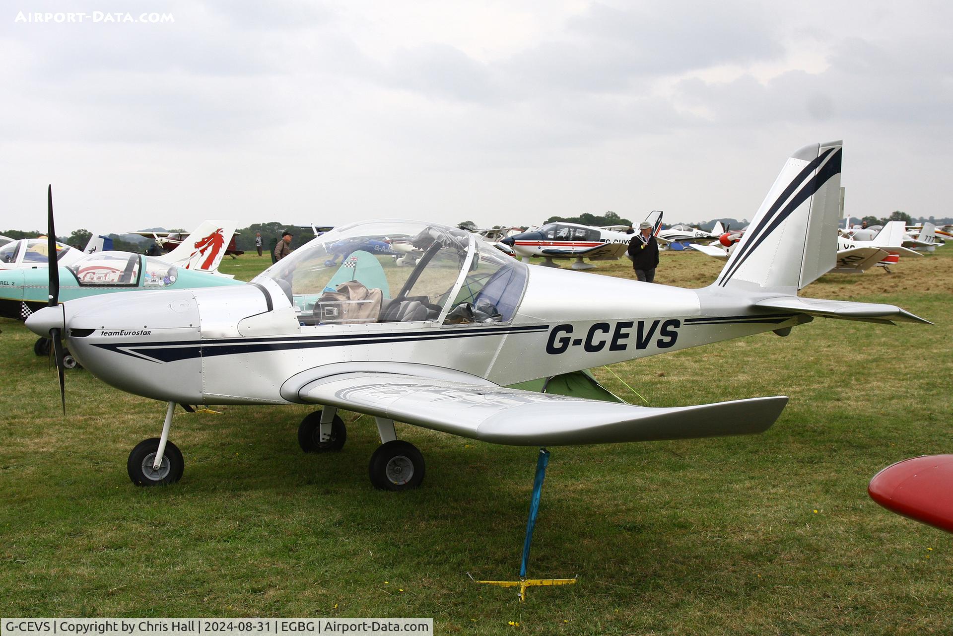 G-CEVS, 2007 Cosmik EV-97 TeamEurostar UK C/N 3102, LAA Rally 2024, Leicester
