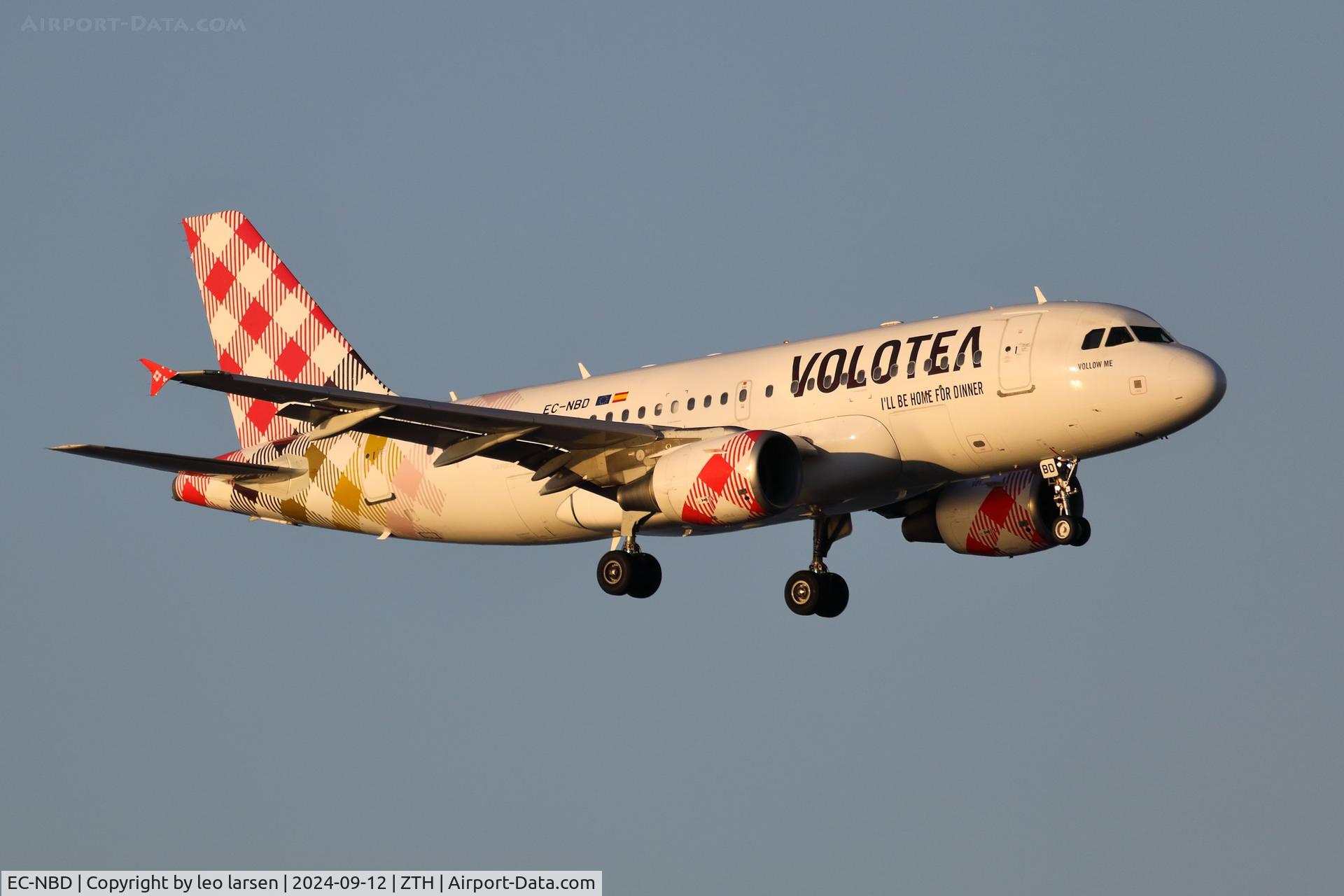 EC-NBD, 2003 Airbus A319-112 C/N 1901, Zakynthos 12.9.2024