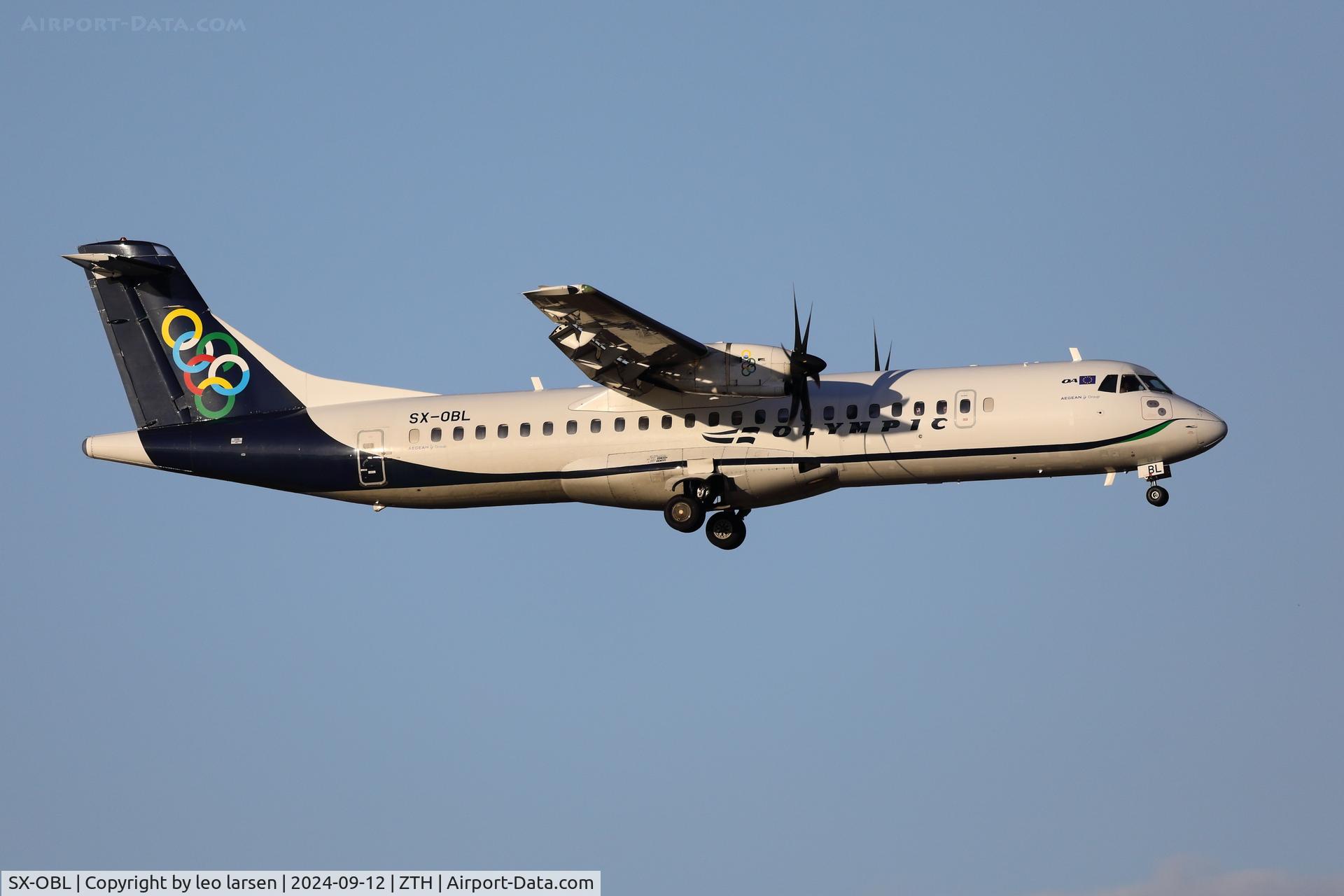 SX-OBL, 2012 ATR 72-600 C/N 1027, Zakynthos 12.9.2024