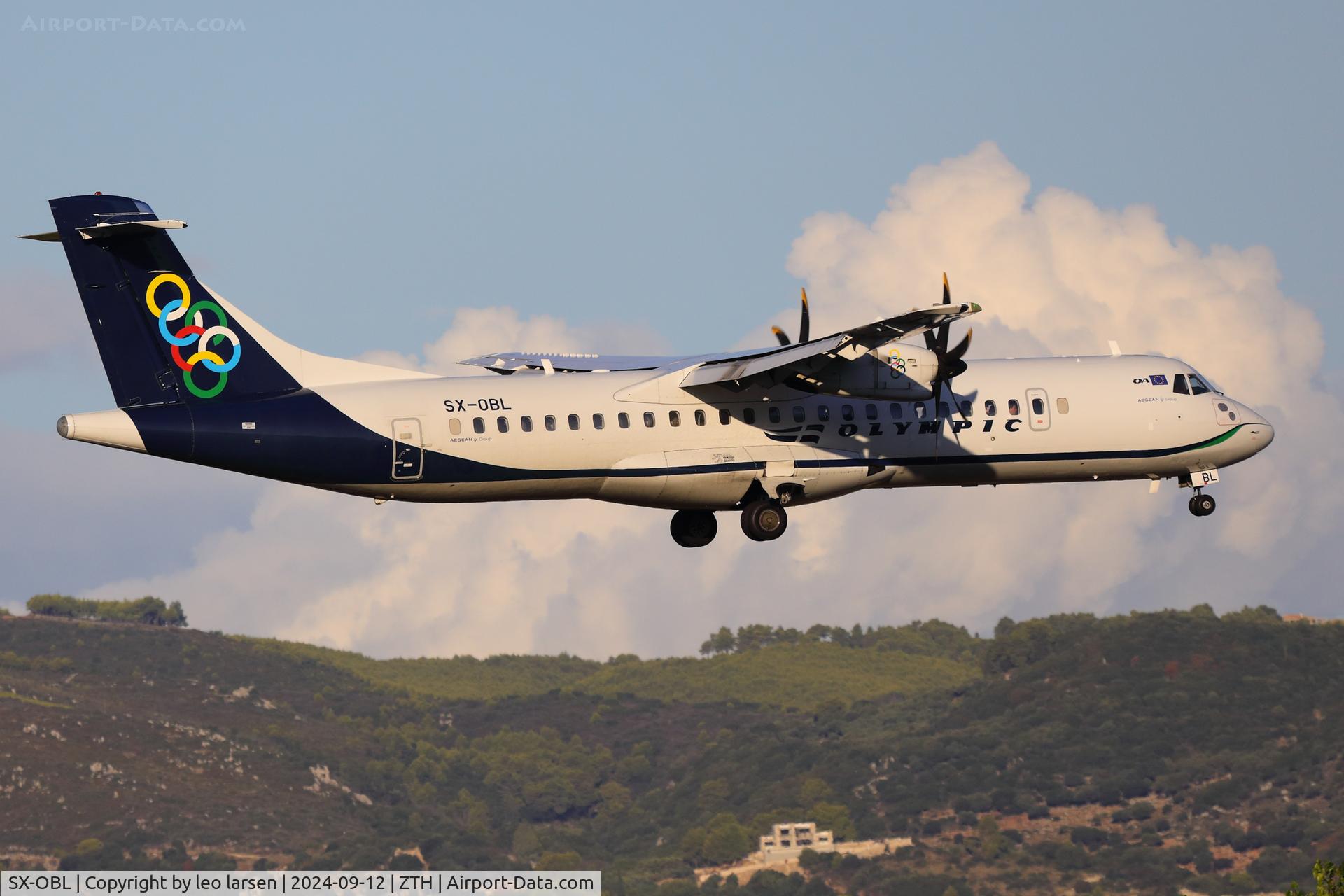 SX-OBL, 2012 ATR 72-600 C/N 1027, Zakynthos 12.9.2024