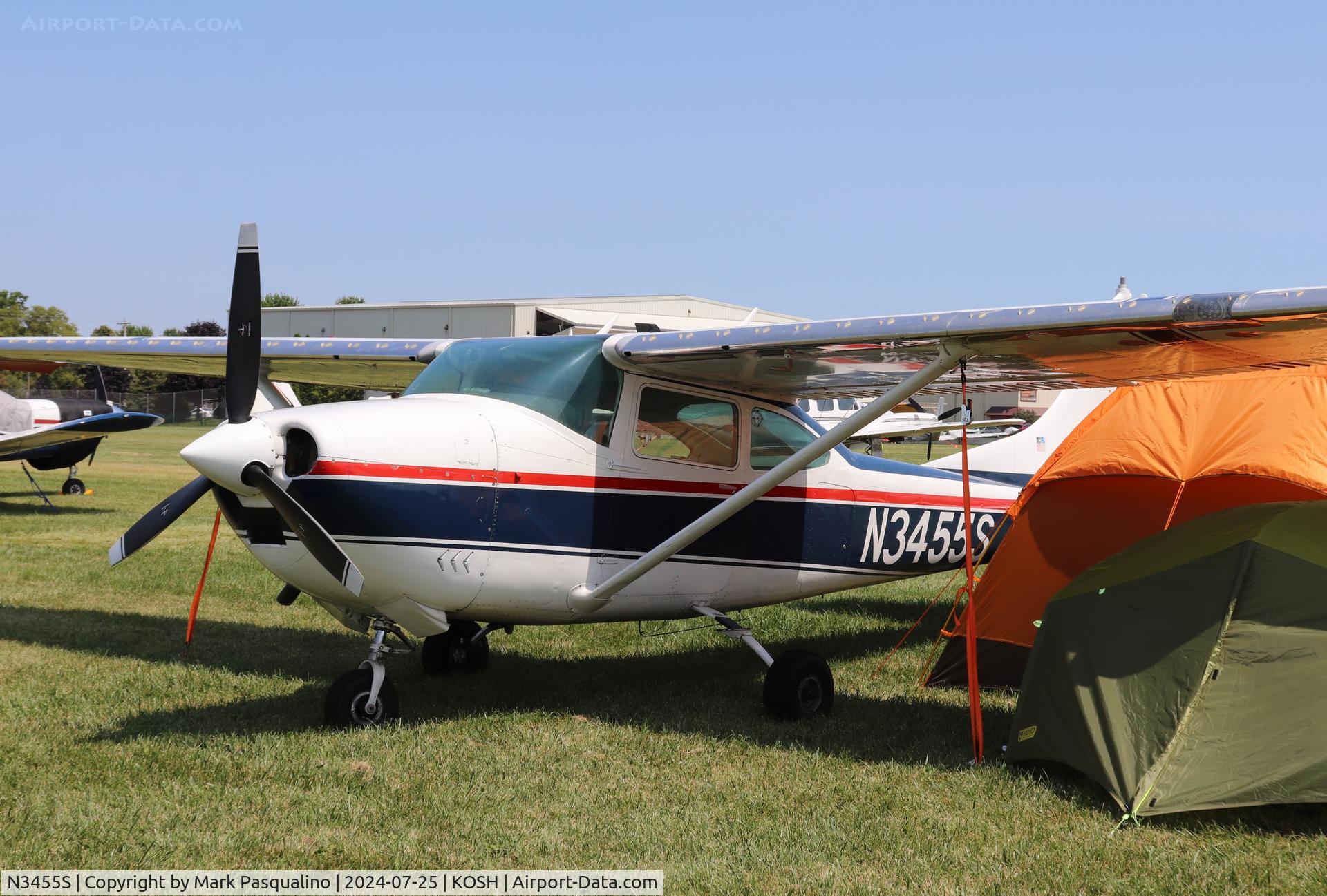 N3455S, 1964 Cessna 182H Skylane C/N 18255855, Cessna 182H