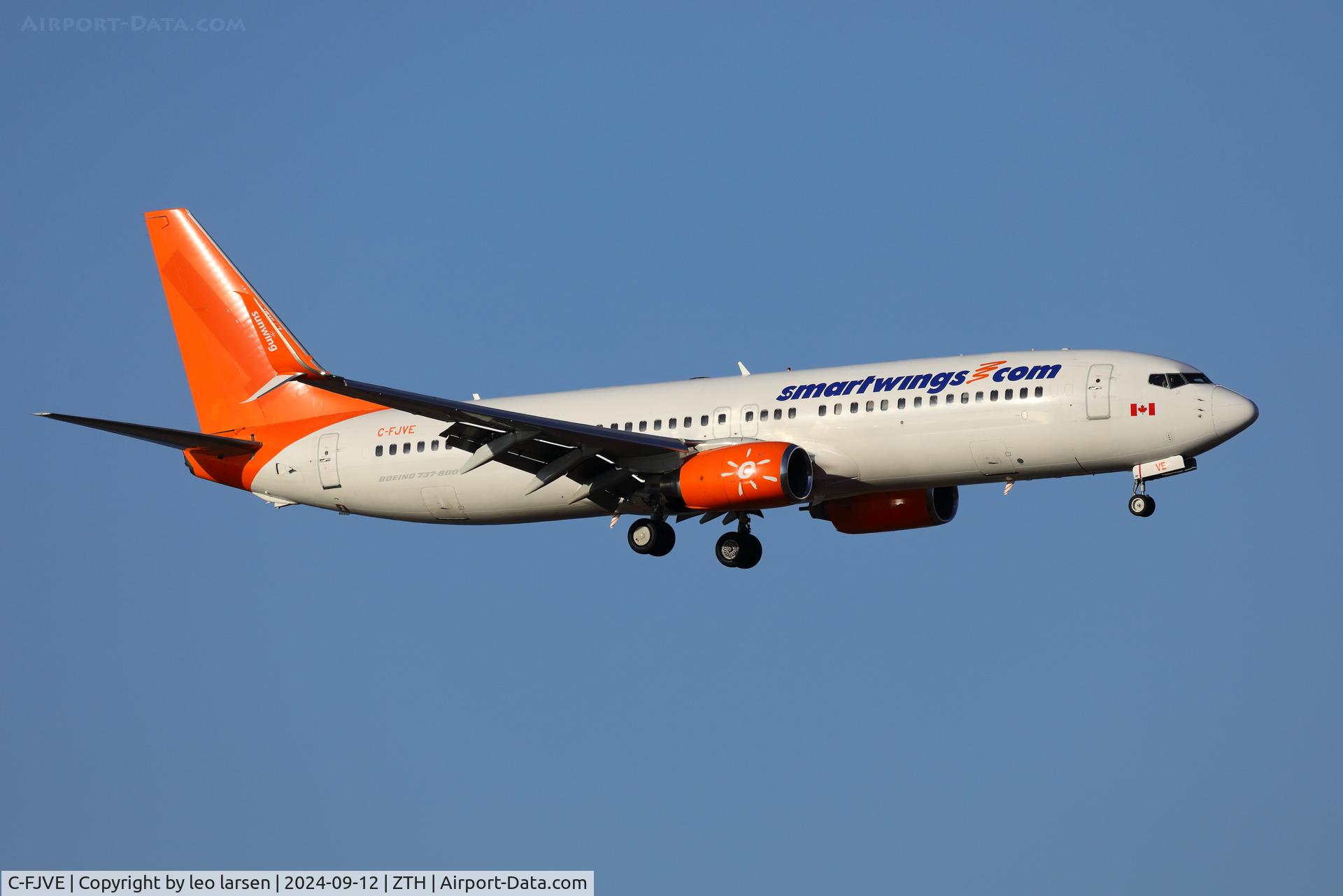 C-FJVE, 2006 Boeing 737-8DC C/N 34596, Zakynthos 12.9.2024