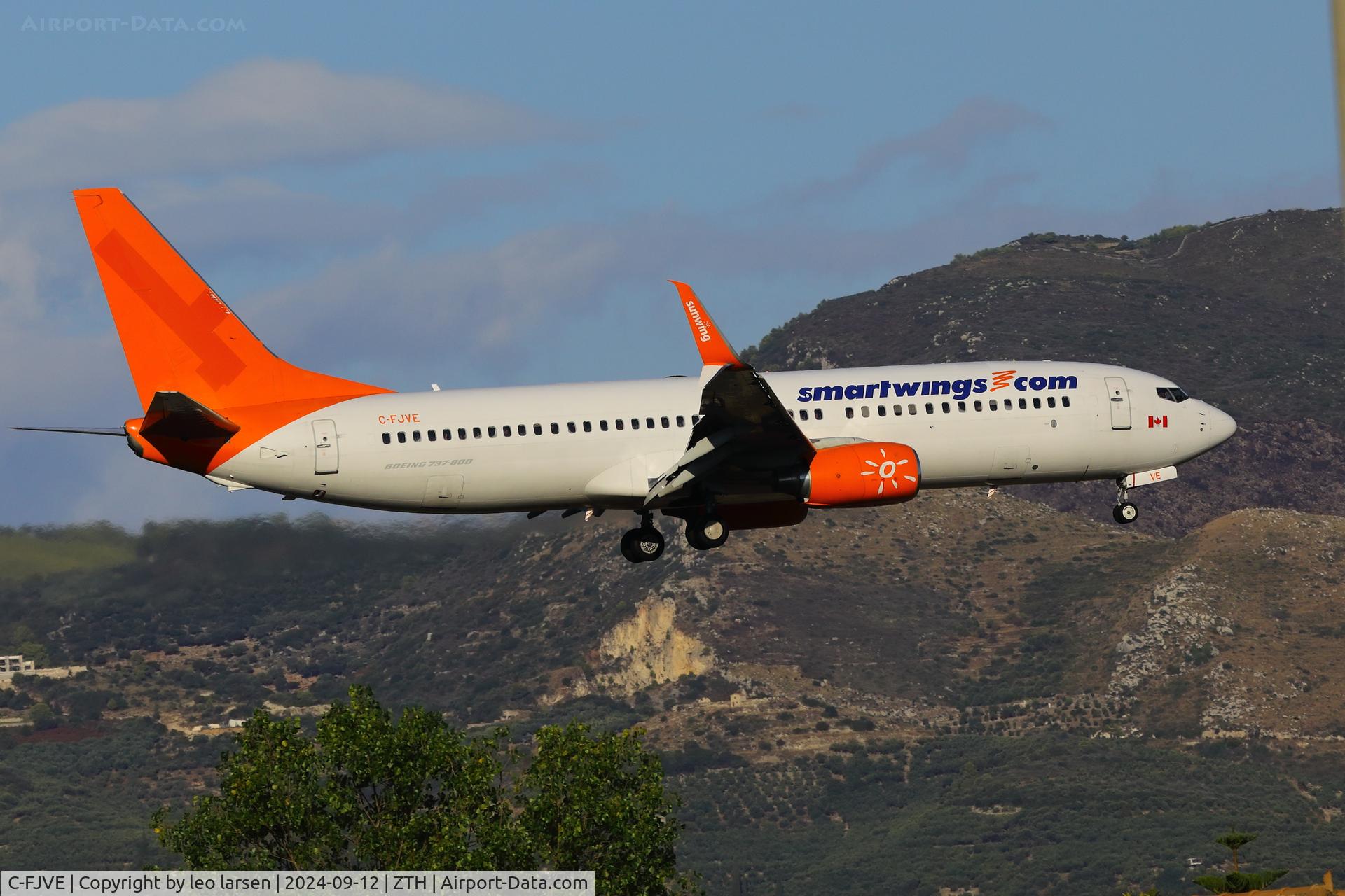 C-FJVE, 2006 Boeing 737-8DC C/N 34596, Zakynthos 12.9.2024