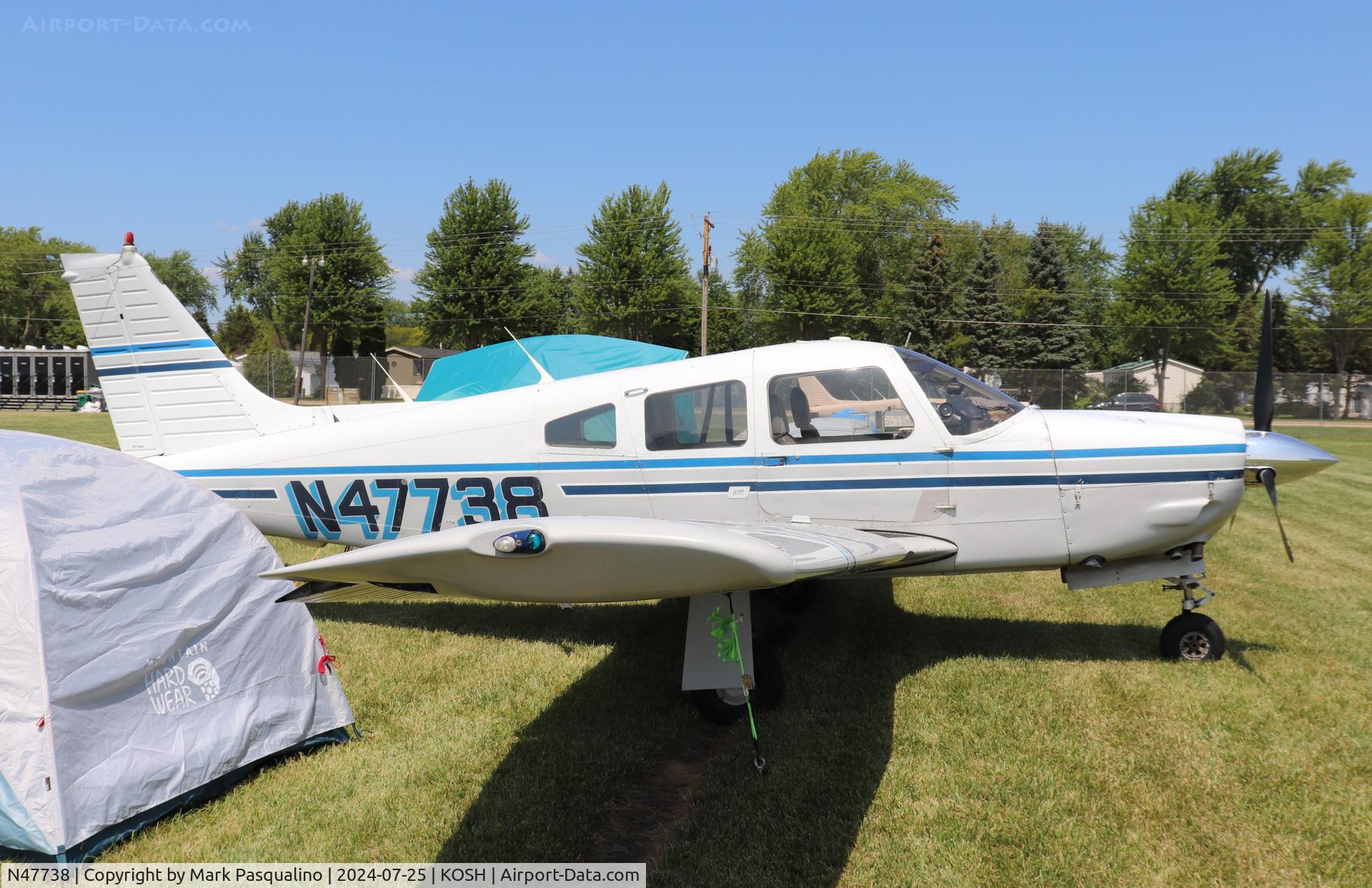 N47738, 1977 Piper PA-28R-201 Cherokee Arrow III C/N 28R-7837003, Piper PA-28R-201