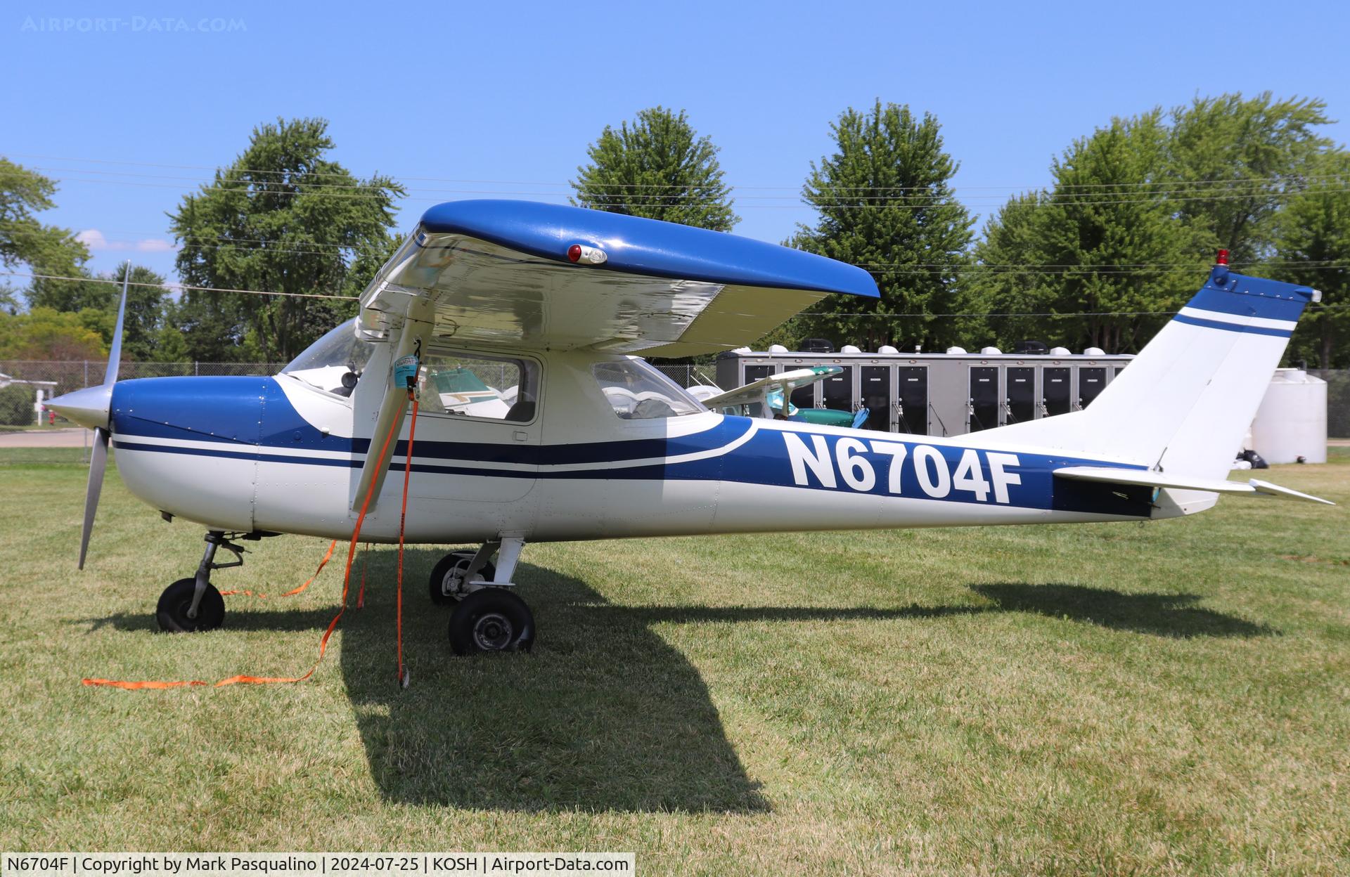 N6704F, 1966 Cessna 150F C/N 15063304, Cessna 150F