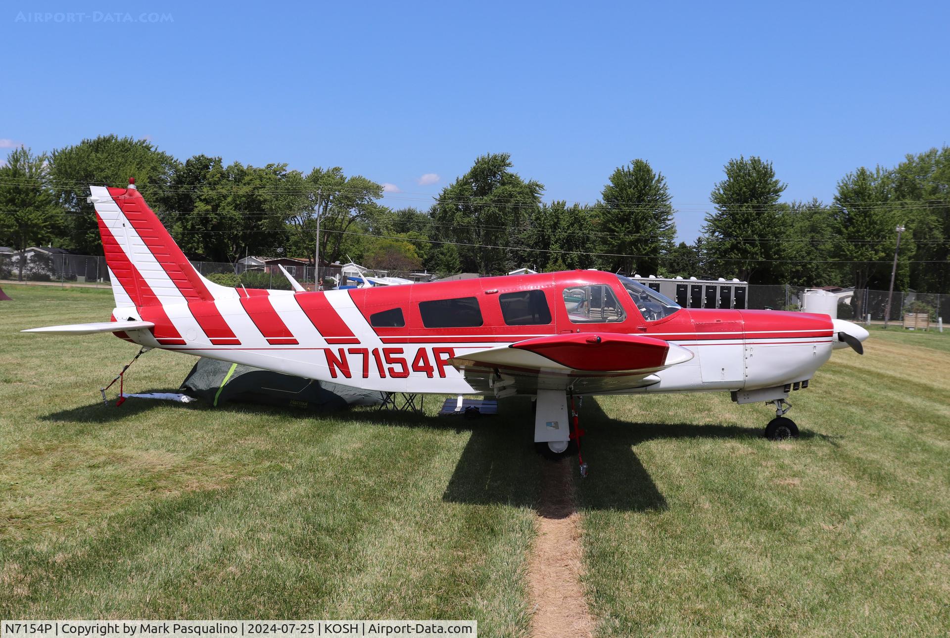 N7154P, 1977 Piper PA-32R-300 Cherokee Lance C/N 32R-7780462, Piper PA-32-300