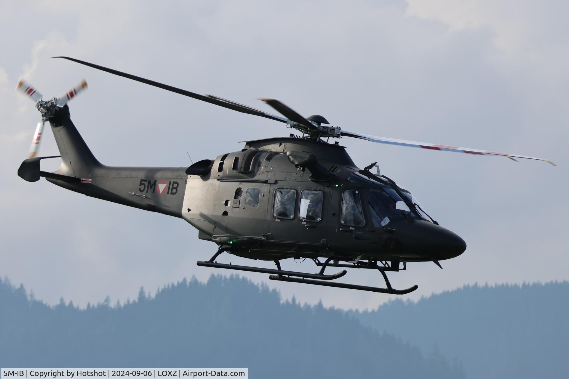 5M-IB, 2023 Leonardo AW169B C/N 72017, Late afternoon fly-by