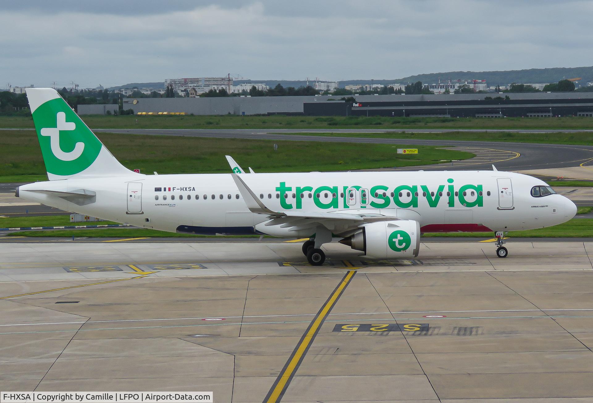 F-HXSA, Airbus 320-252N C/N 12027, Transavia's first A320NEO at Orly