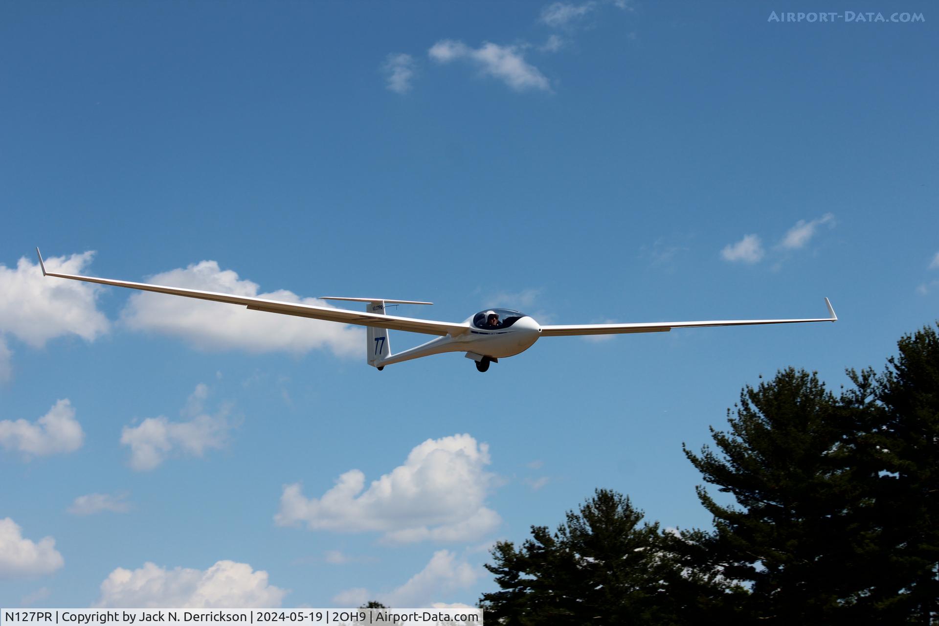 N127PR, Schleicher ASW-27 C/N 27004, 2024 Sport Class Nationals