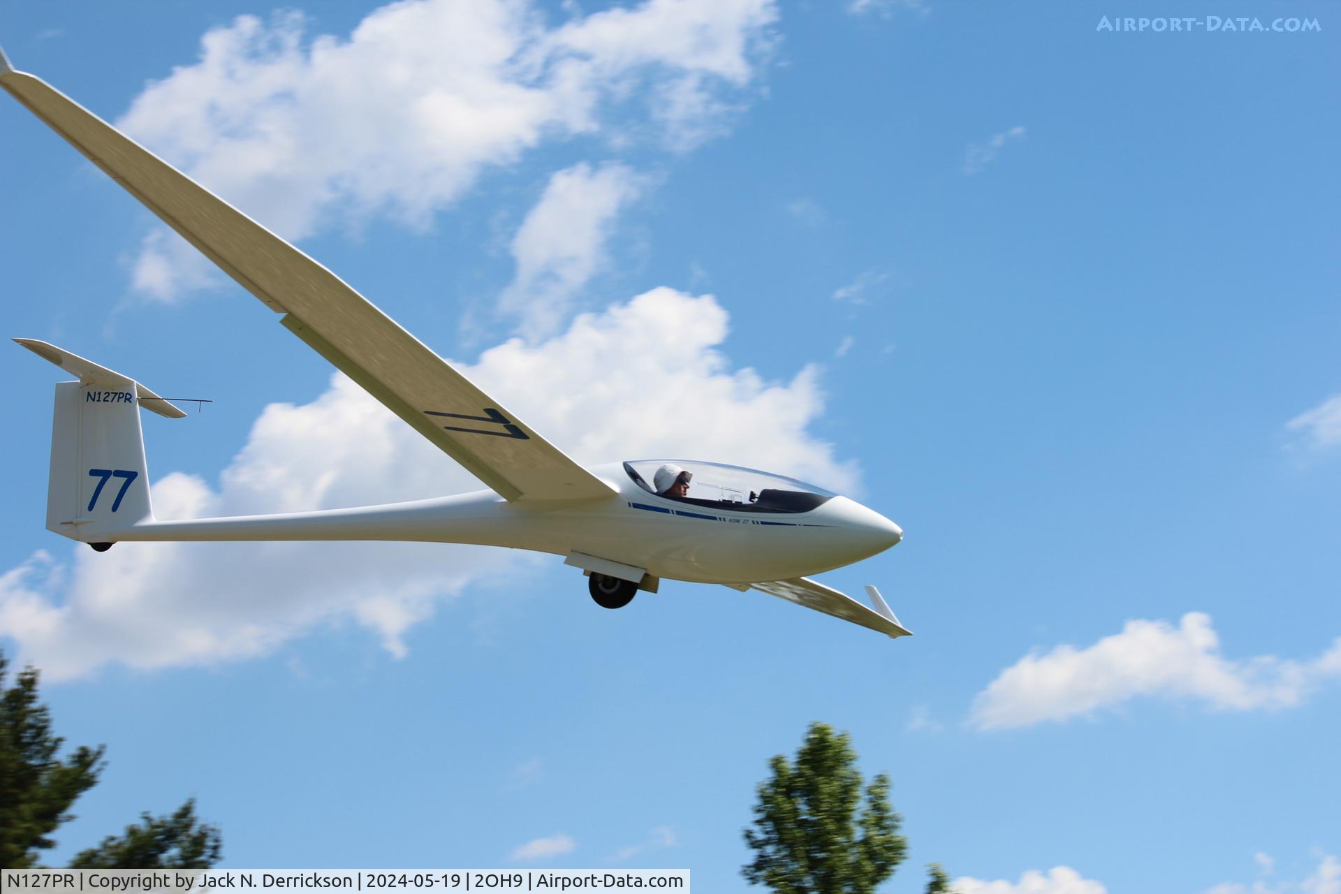 N127PR, Schleicher ASW-27 C/N 27004, 2024 Sport Class Nationals