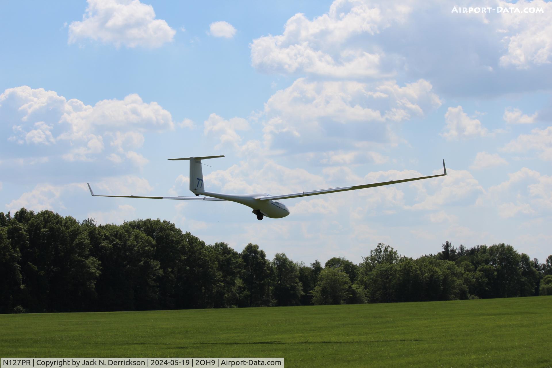 N127PR, Schleicher ASW-27 C/N 27004, 2024 Sport Class Nationals