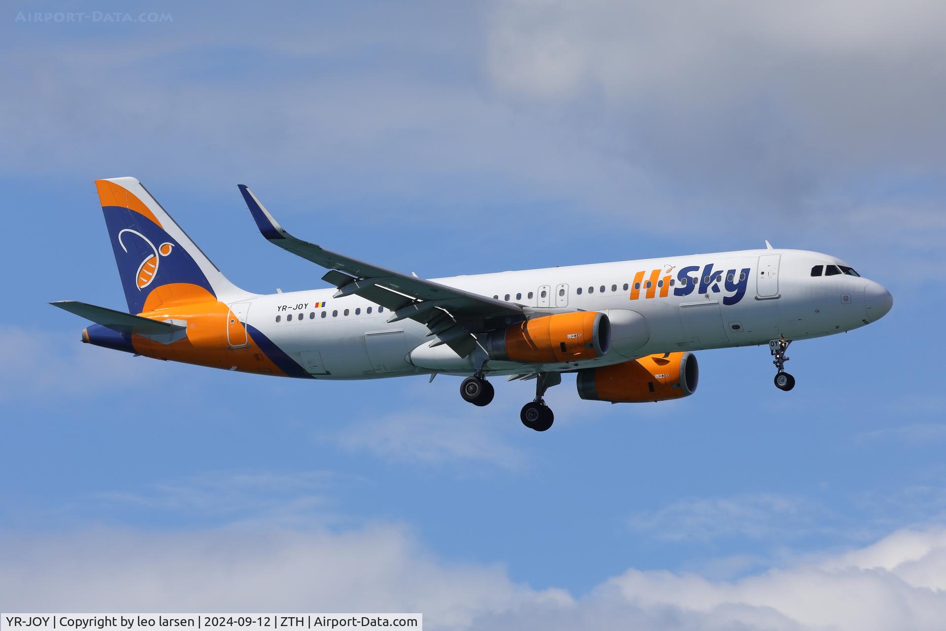 YR-JOY, 2015 Airbus A320-232 W C/N 6513, Zakynthos 12.9.2024