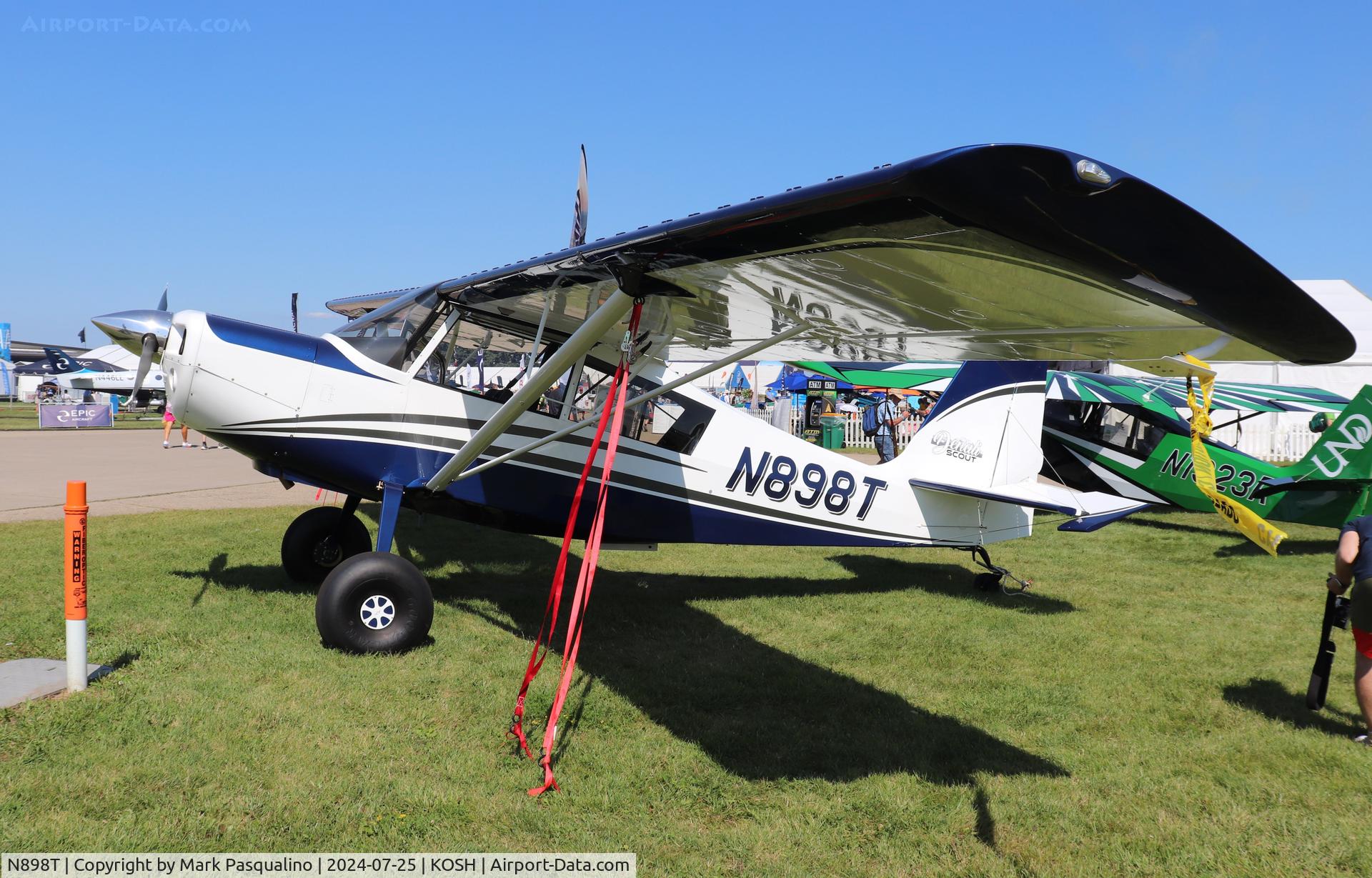 N898T, 2024 American Champion 8GCBC Scout C/N 641-2024, American Champion 8GCBC
