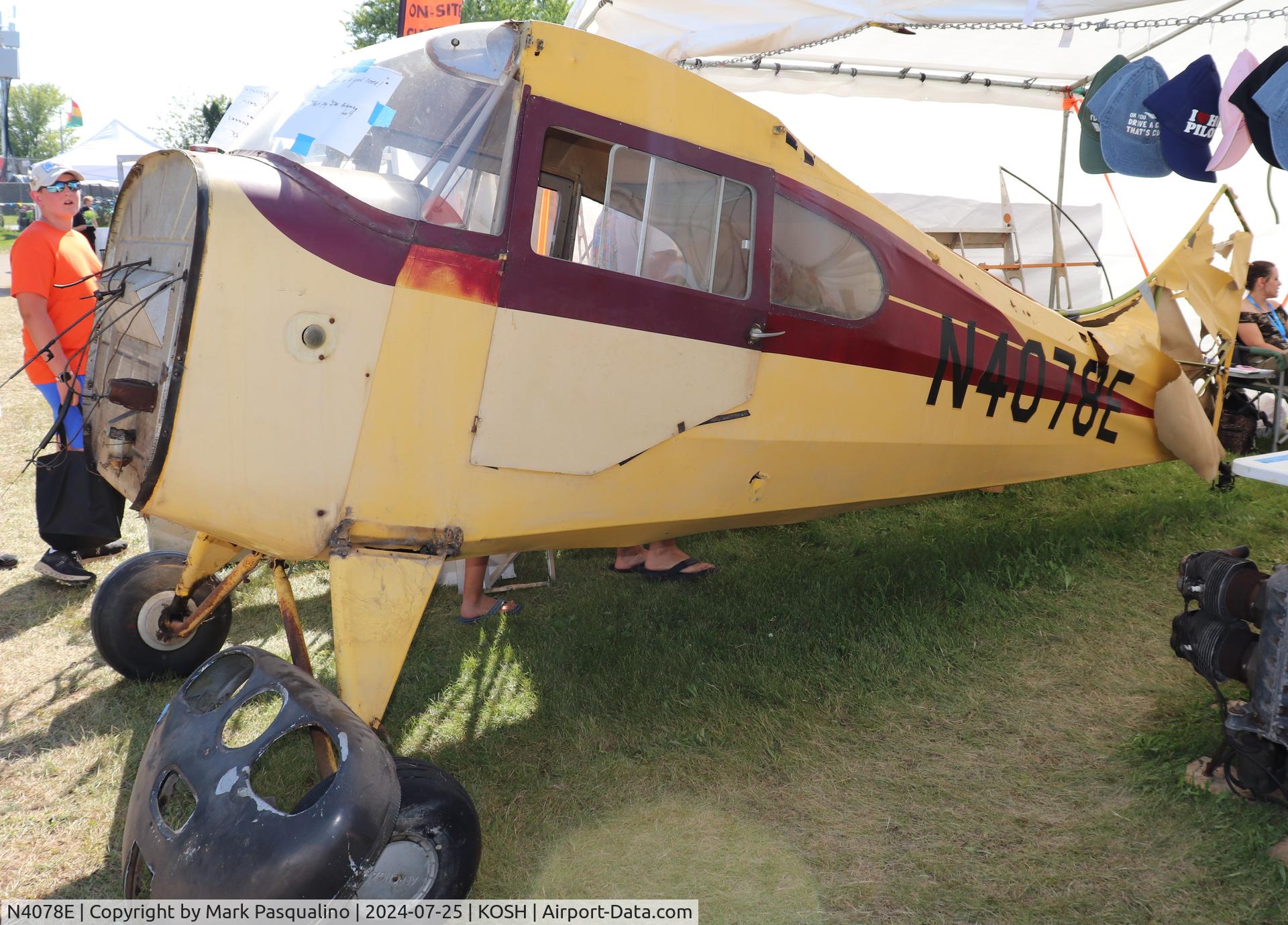 N4078E, 1947 Aeronca 11BC Chief C/N 11BC-172, Aeronca 11BC