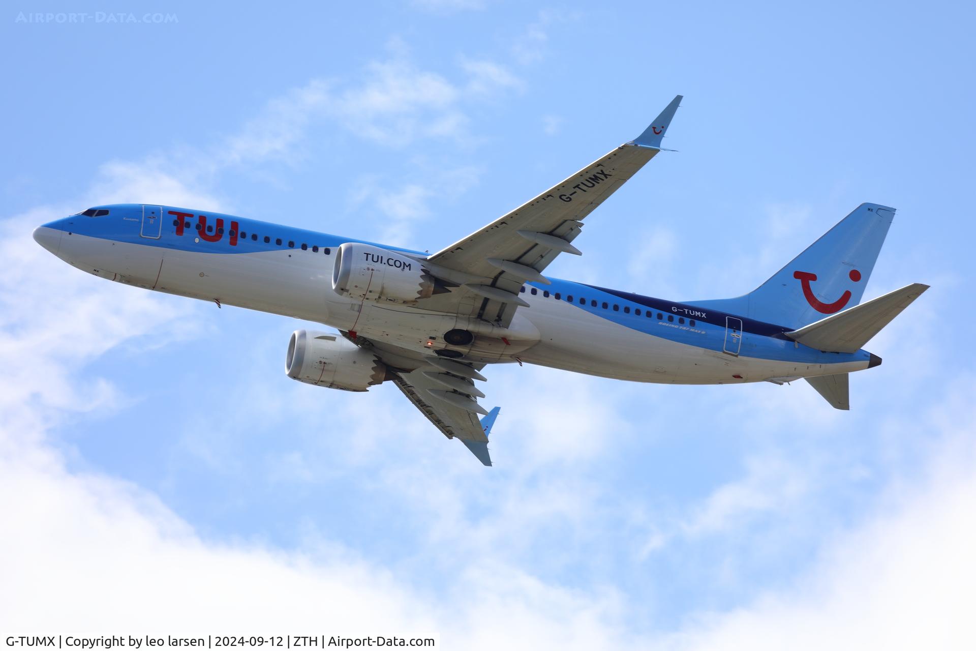 G-TUMX, 2022 Boeing 737-8 MAX C/N 44657, Zakynthos 12.9.2024