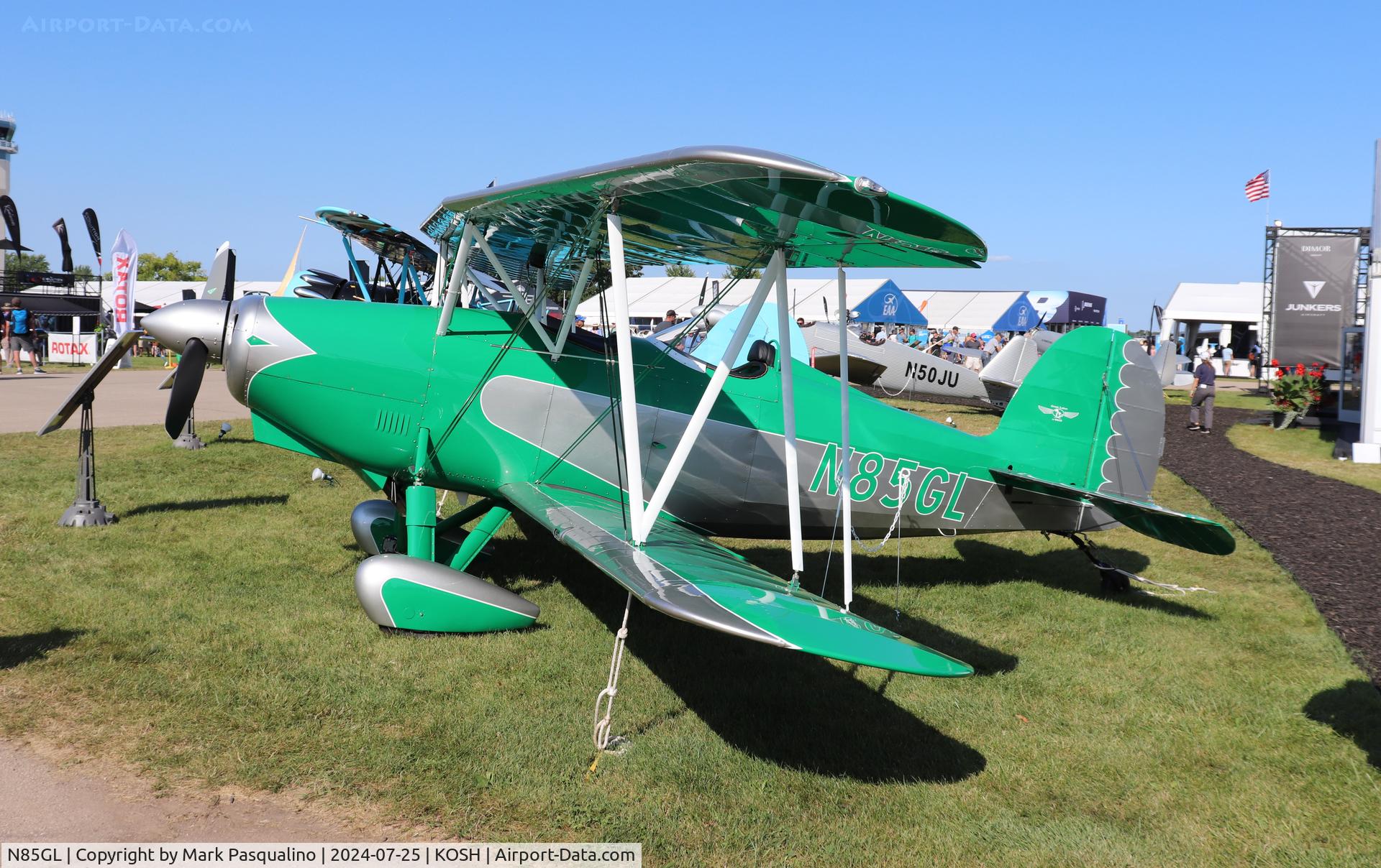 N85GL, Waco 2T-1A-2 C/N 1223, Waco 2T-1A-2