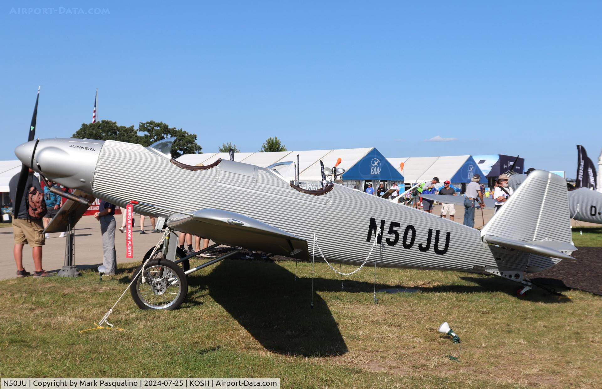 N50JU, 2022 Junkers A50 Junior C/N 004, Junkers A50 Junior