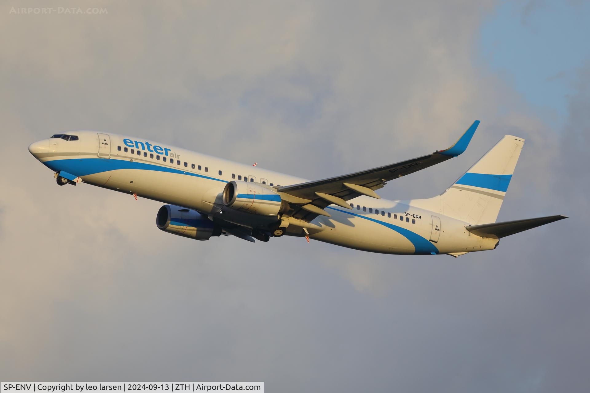 SP-ENV, 2003 Boeing 737-8BK C/N 33014, Zakynthos 13.9.2024