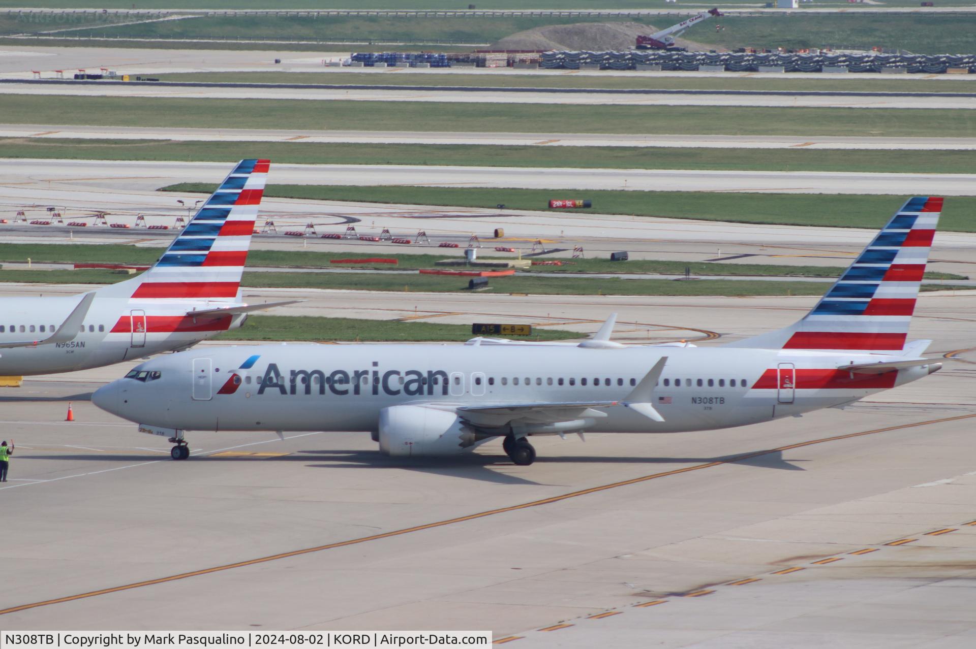 N308TB, 2023 Boeing 737-8 MAX C/N 67989, Boeing 737-8 MAX