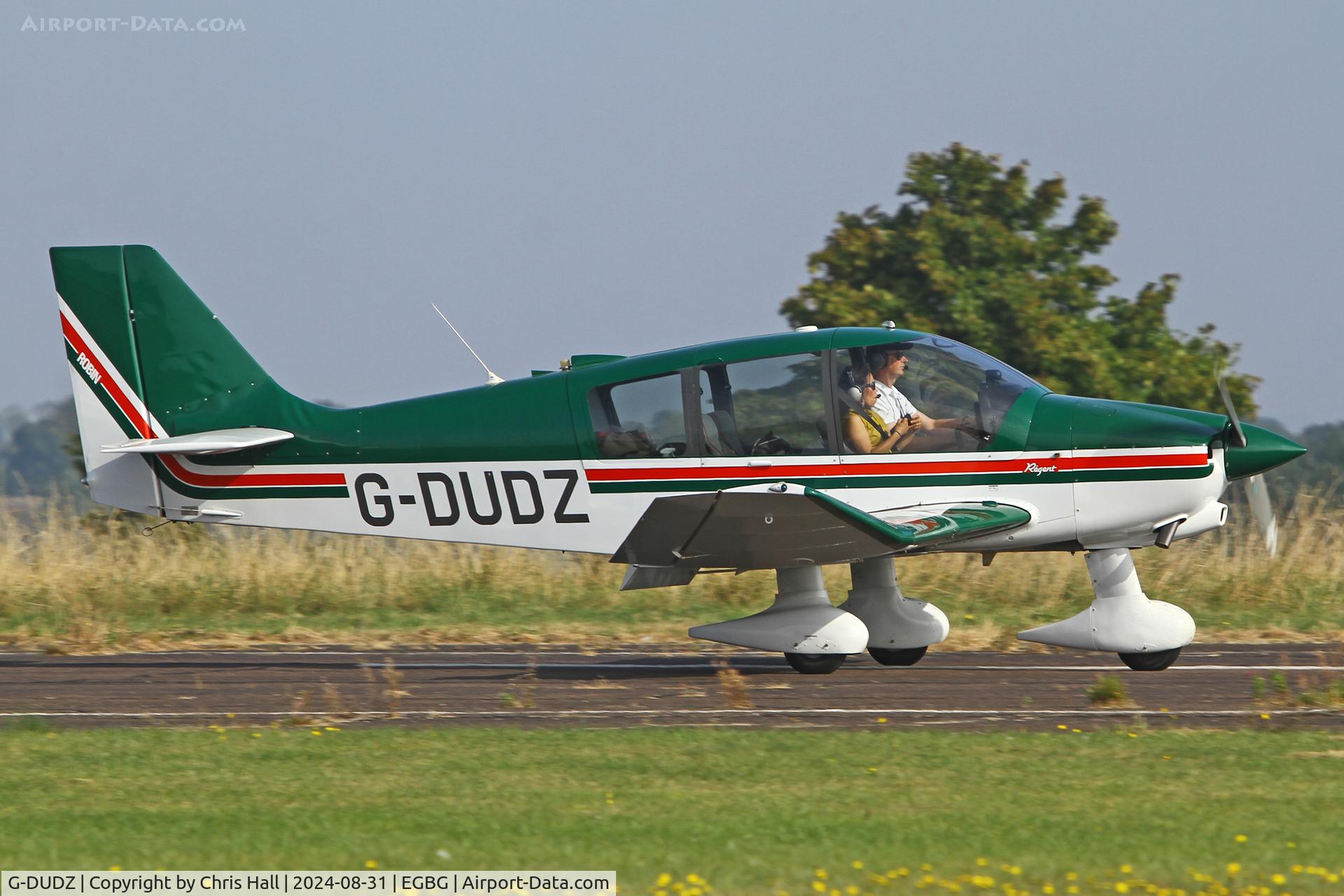 G-DUDZ, 1997 Robin DR-400-180 Regent Regent C/N 2367, LAA Rally 2024, Leicester