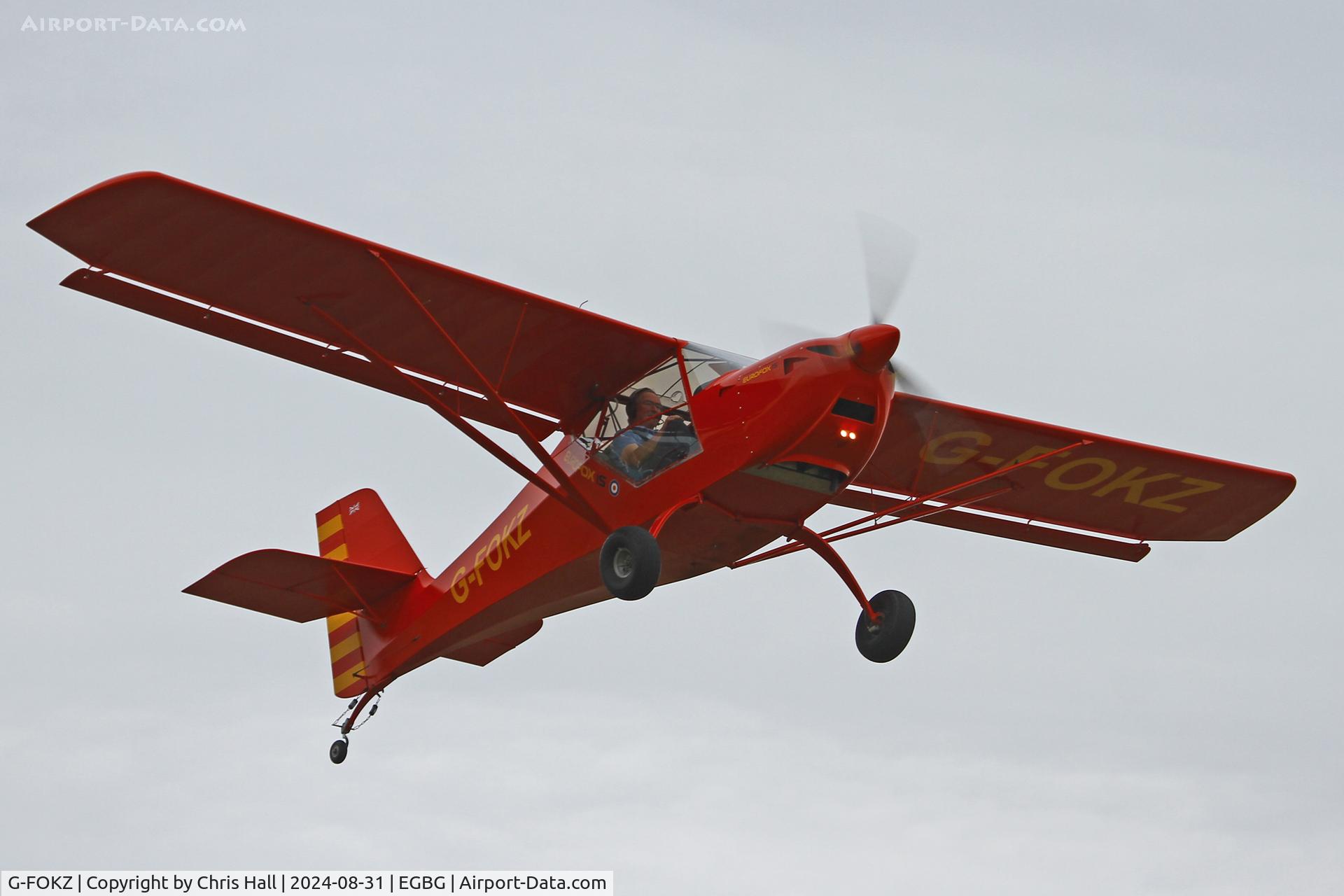 G-FOKZ, 2015 Eurofox 912(IS) C/N LAA 376-15282, LAA Rally 2024, Leicester